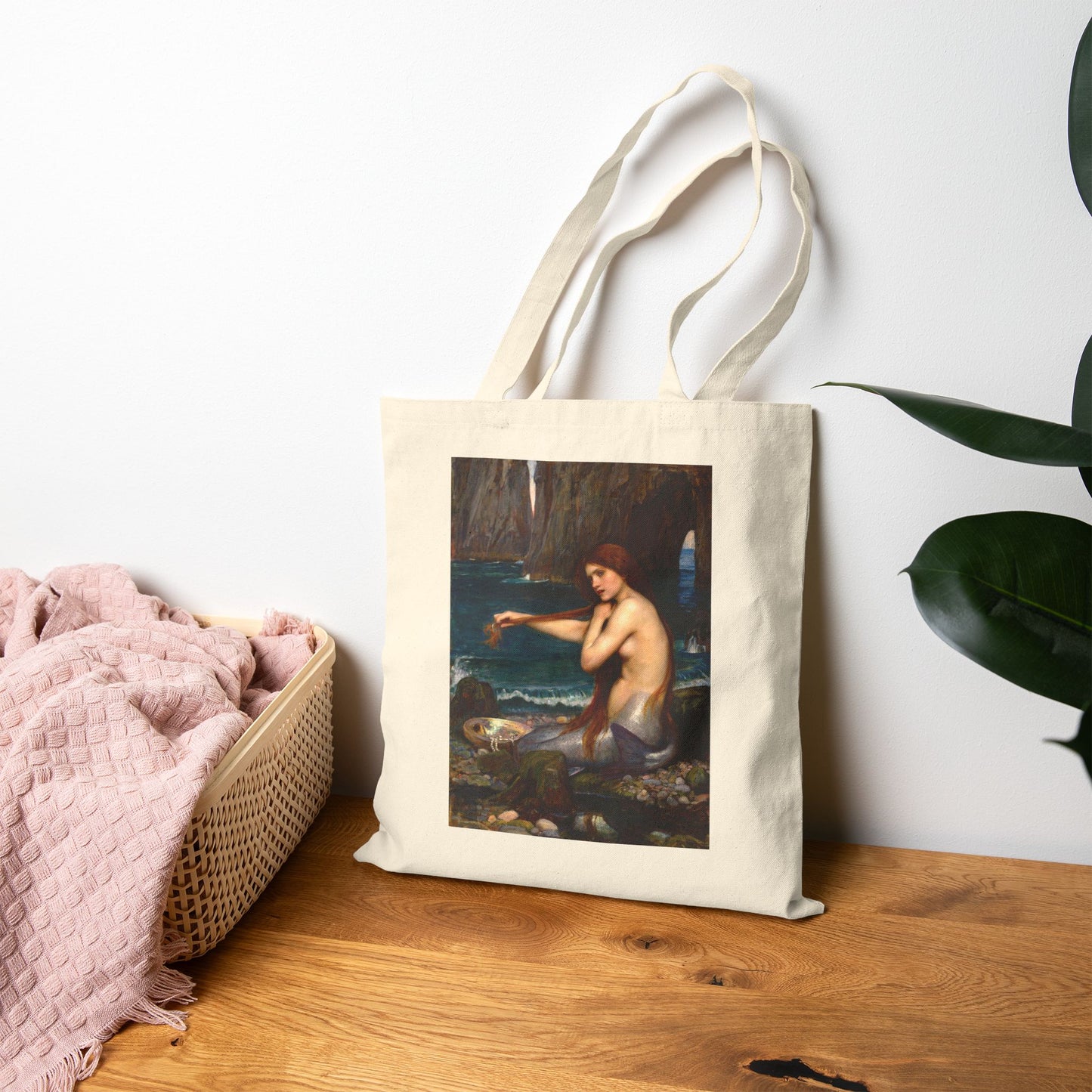 A Mermaid by John William Waterhouse (Tote)