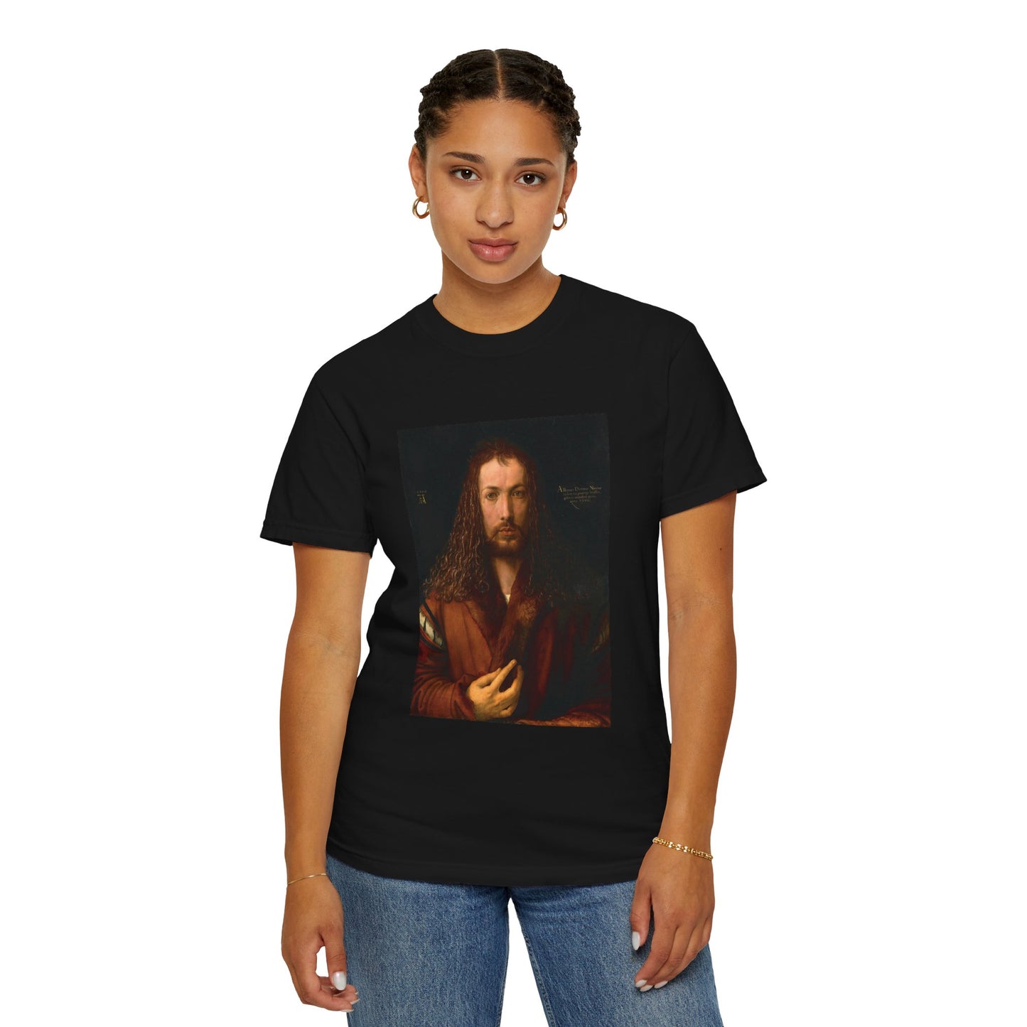 Self-Portrait at 28 by Albrecht Dürer (T-Shirt)