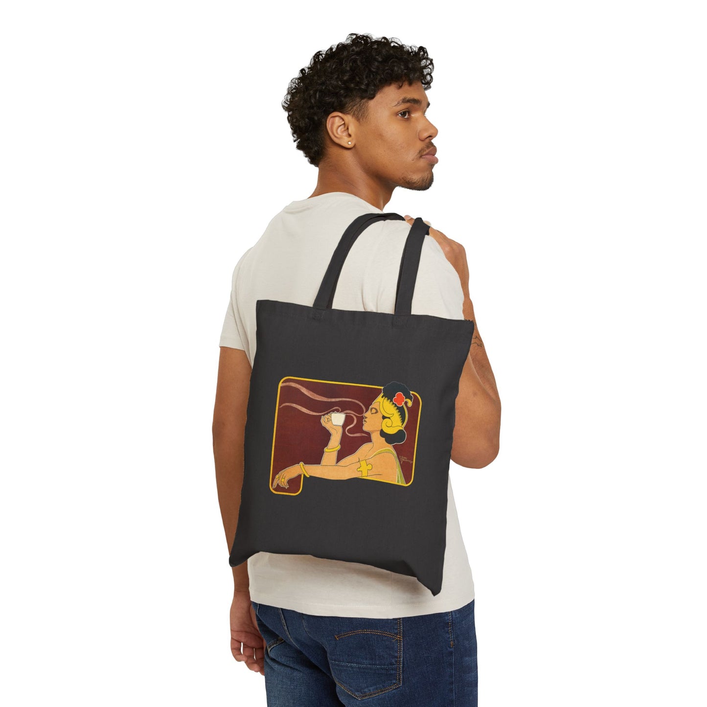 Café Rajah by Henri Meunier (Tote)