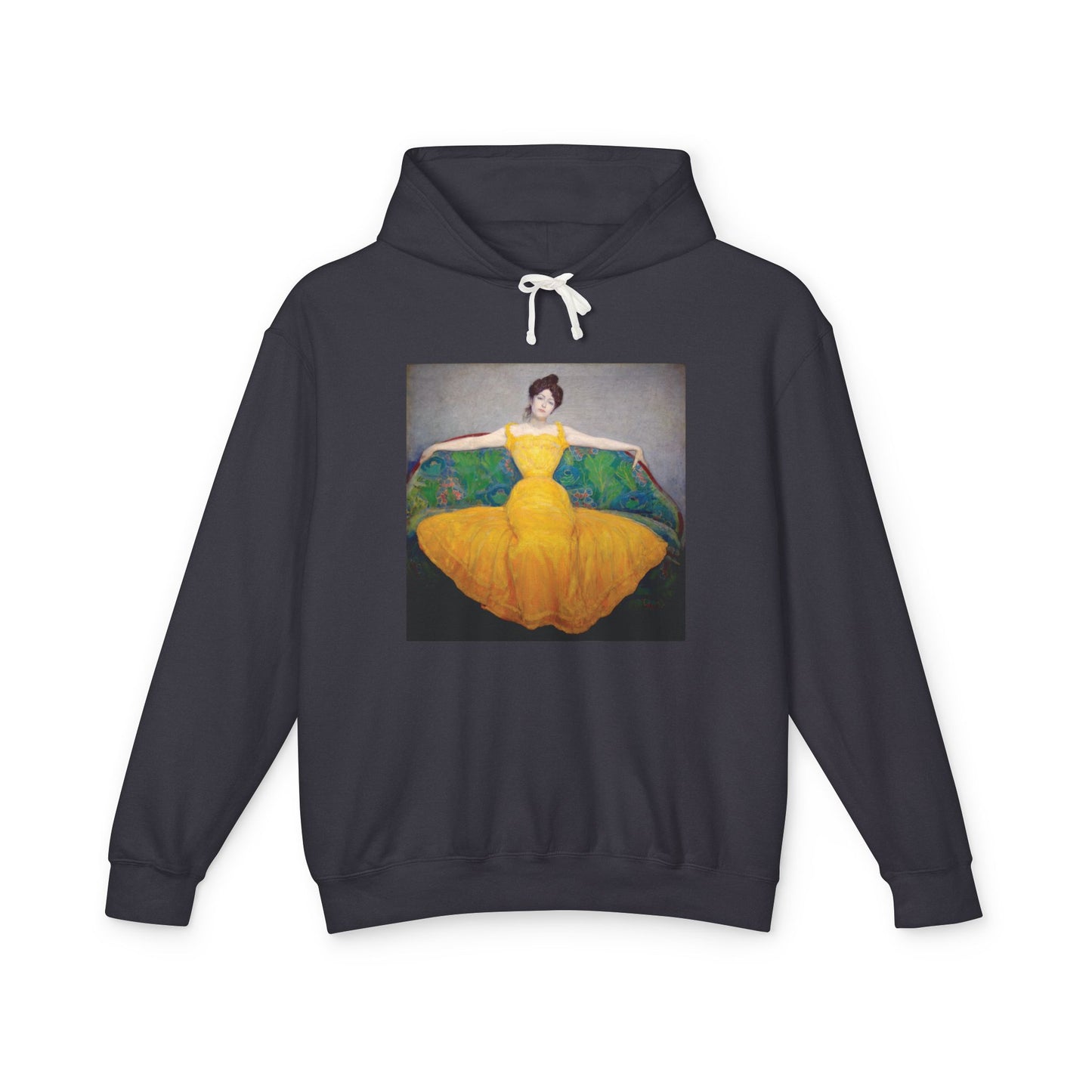 Woman in a Yellow Dress by Max Kurzweil (Hoodie)