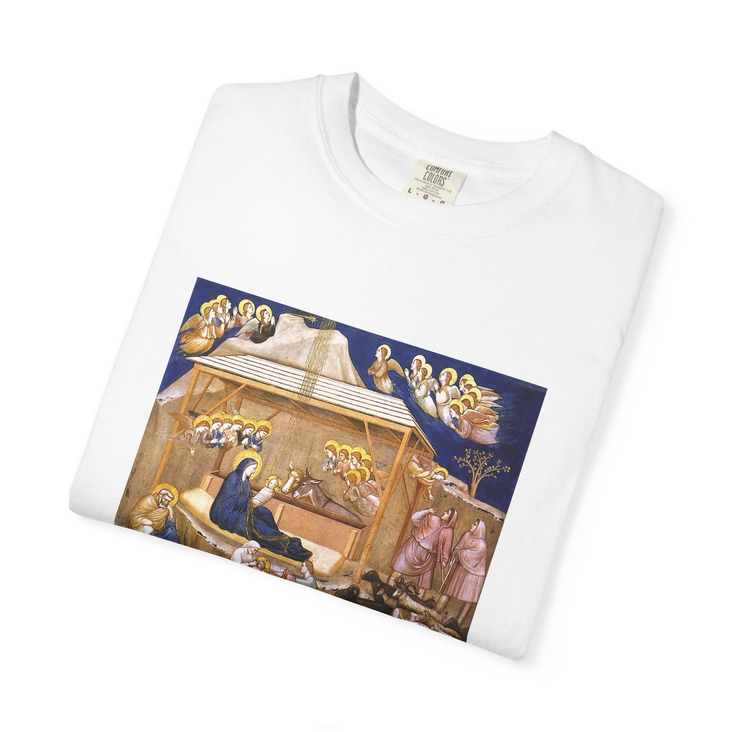 Nativity by Giotto di Bondone (T-Shirt)