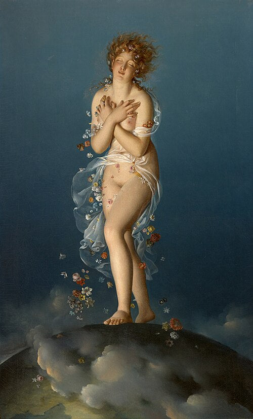 Flora Caressed by Zephyr by François Gérard (T-Shirt)