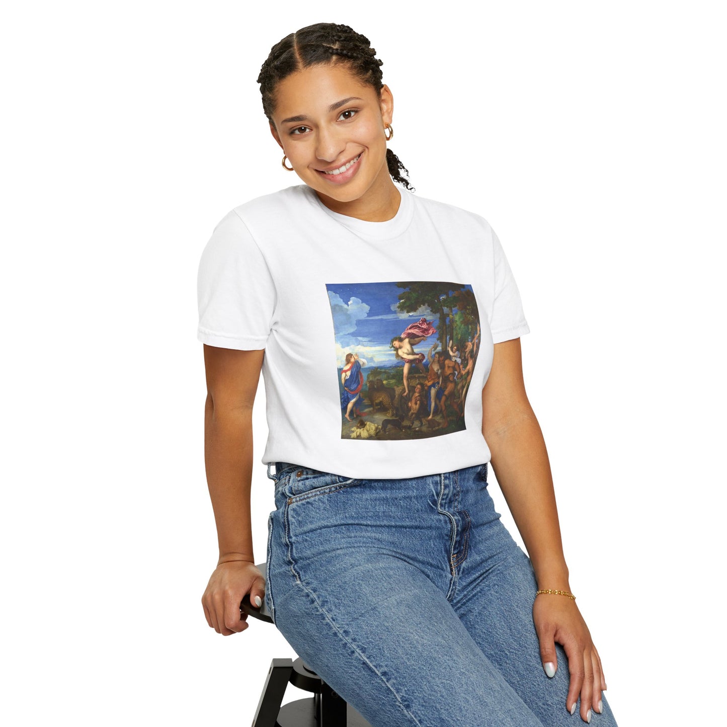 Bacchus and Ariadne by Titian (T-Shirt)