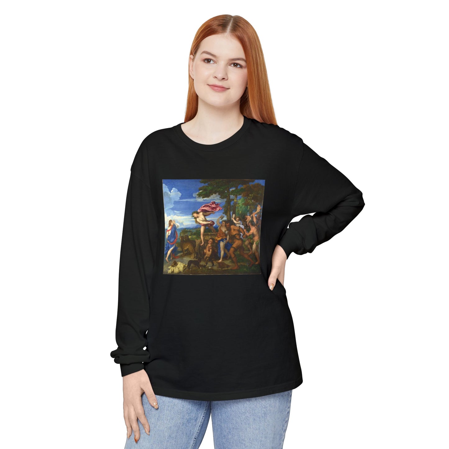 Bacchus and Ariadne by Titian (Long Sleeve)