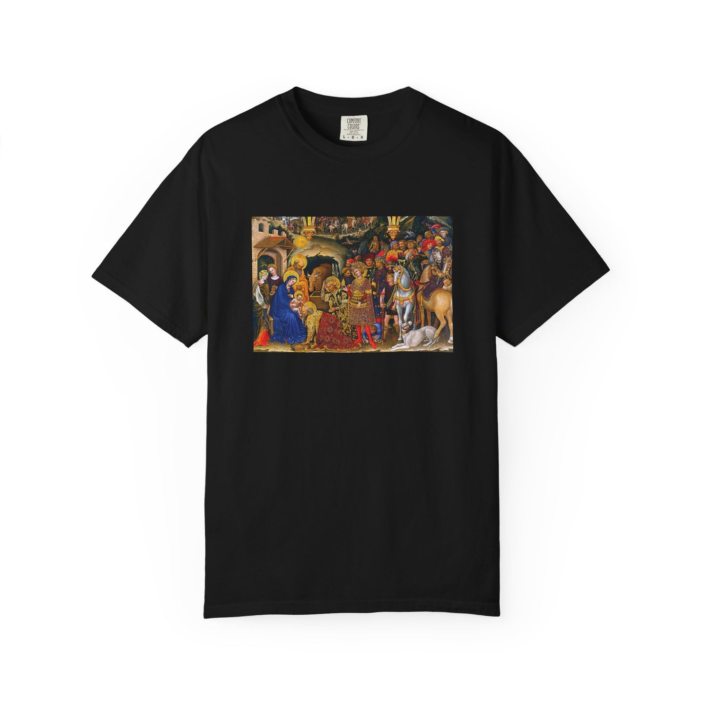 Adoration of the Magi by Gentile da Fabriano (T-Shirt)