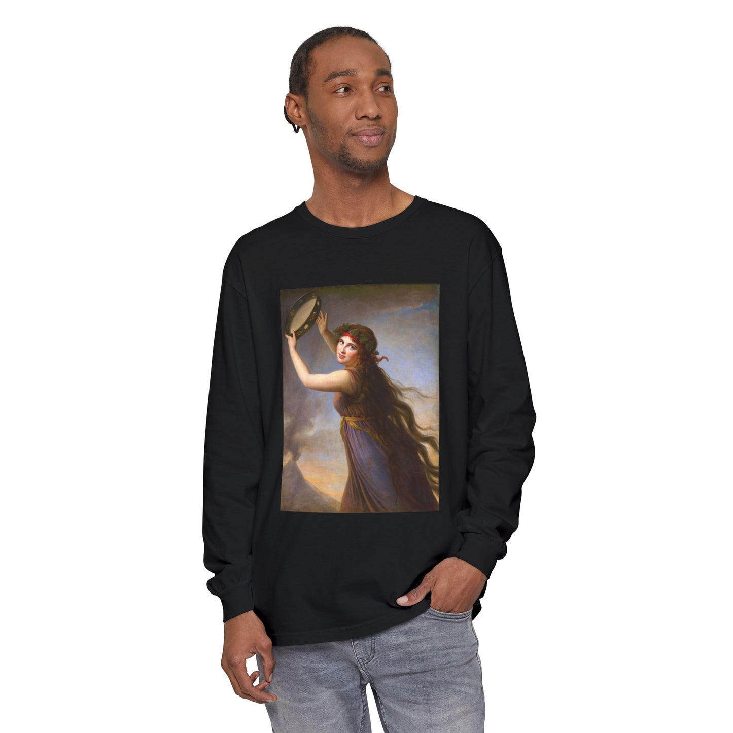 Lady Hamilton as a Bacchante by Madame Le Brun (Long Sleeve)