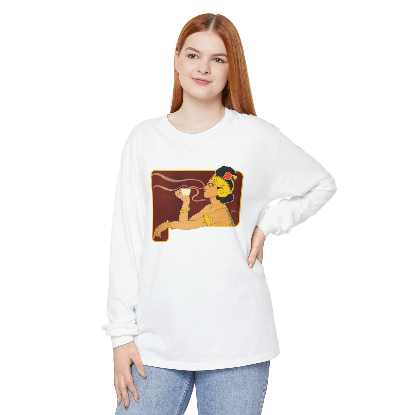 Café Rajah by Henri Meunier (Long Sleeve)