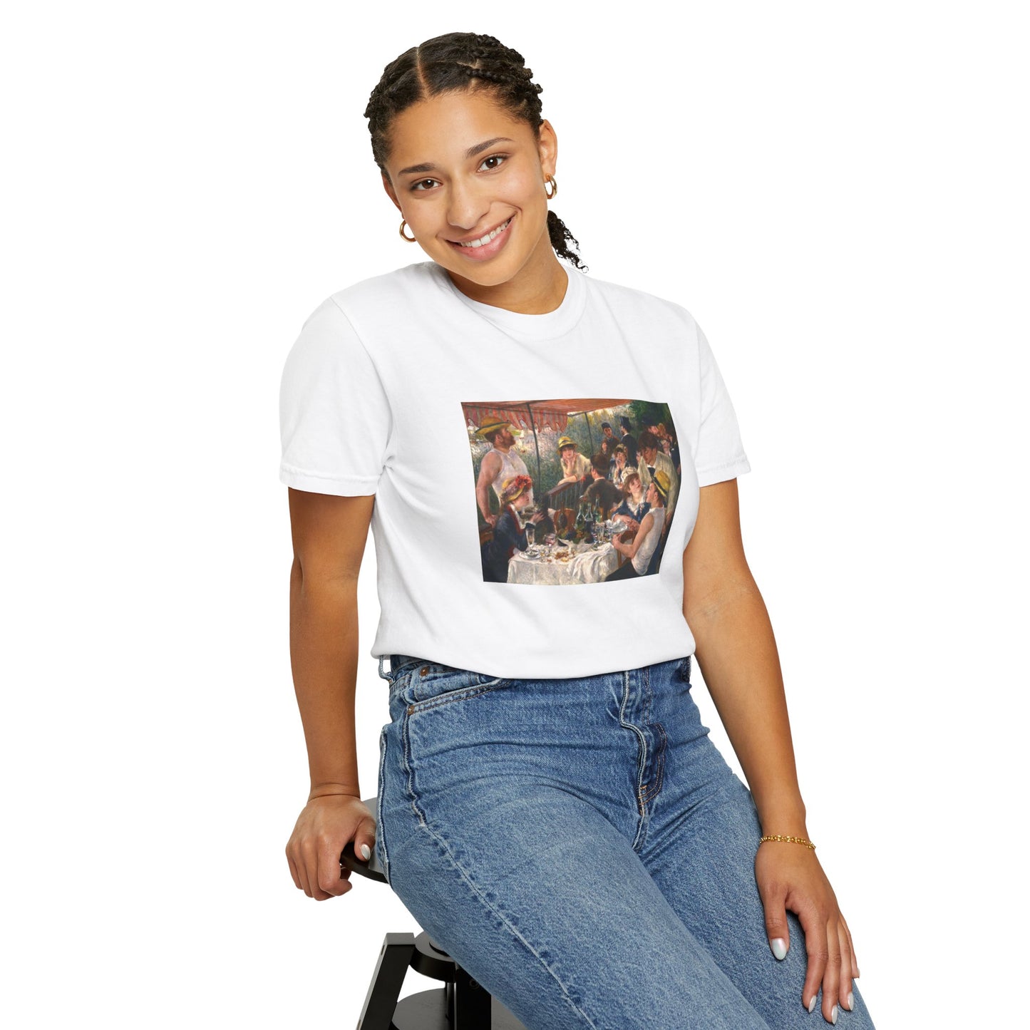 Luncheon of the Boating Party by Pierre-Auguste Renoir (T-Shirt)