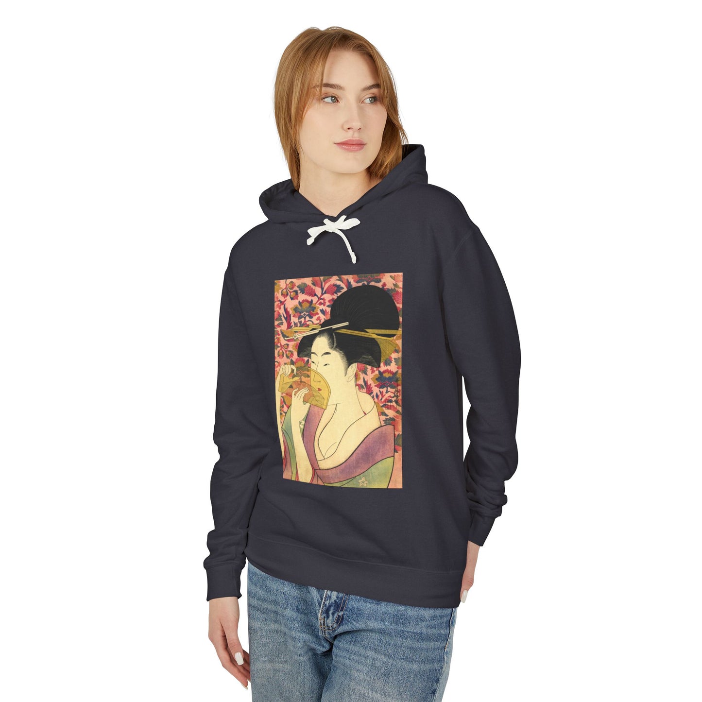 Comb by Kitagawa Utamaro (Hoodie)