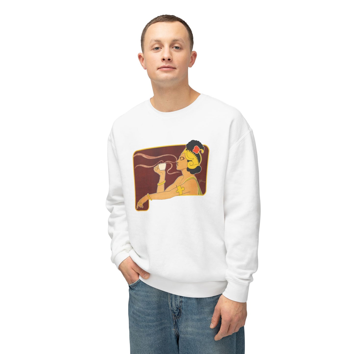 Café Rajah by Henri Meunier (Sweatshirt)