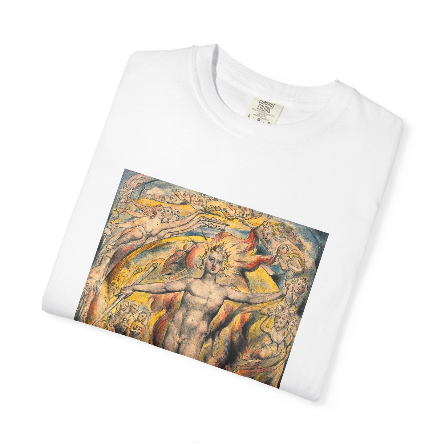 The Sun at His Eastern Gate by William Blake (T-Shirt)