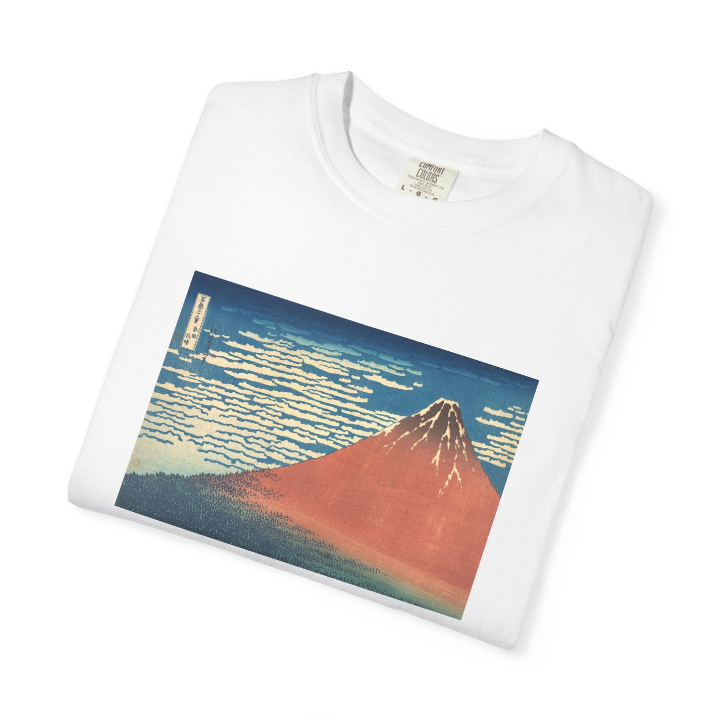 Fine Wind, Clear Morning by Katsushika Hokusai (T-Shirt)
