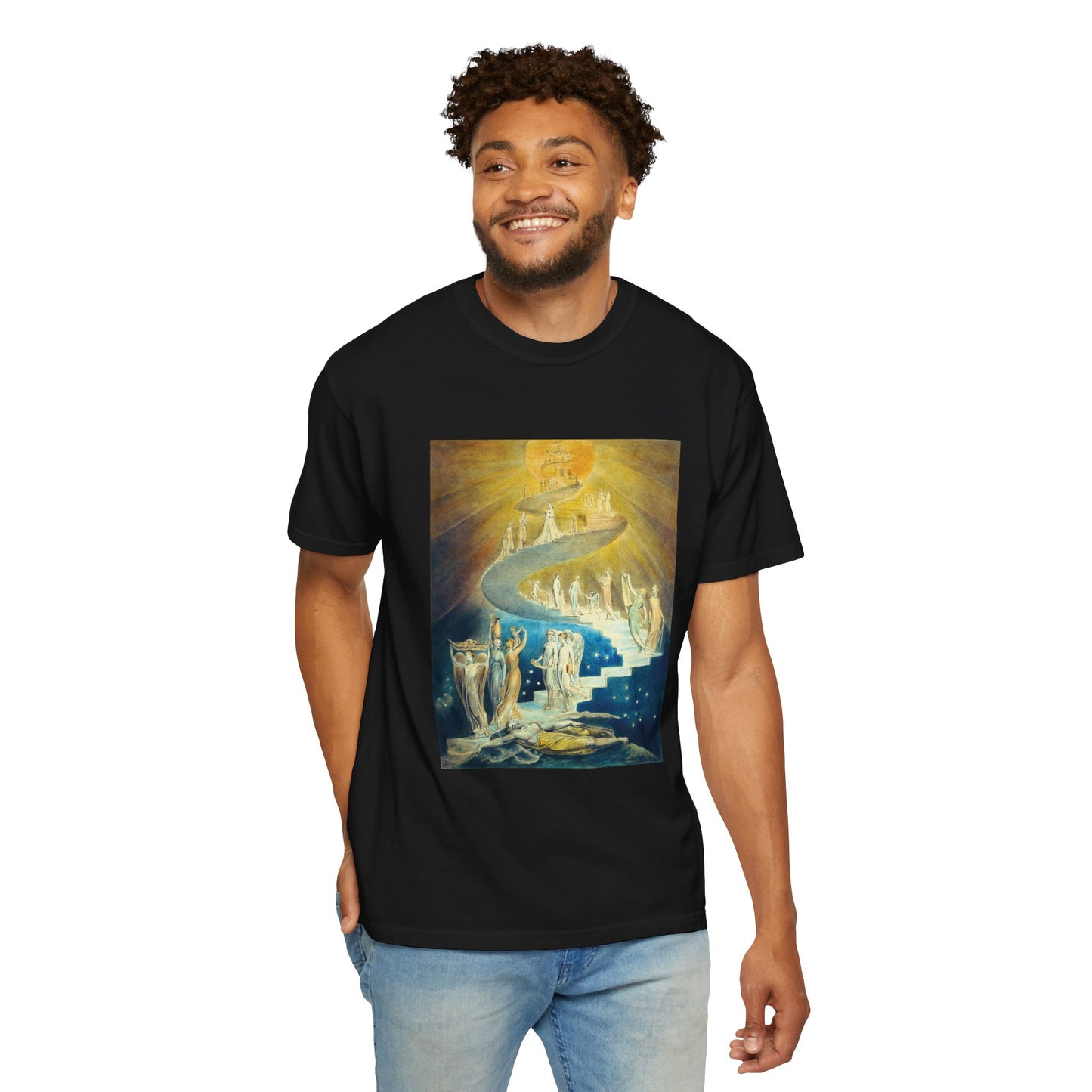 Jacob’s Ladder by William Blake (T-Shirt)