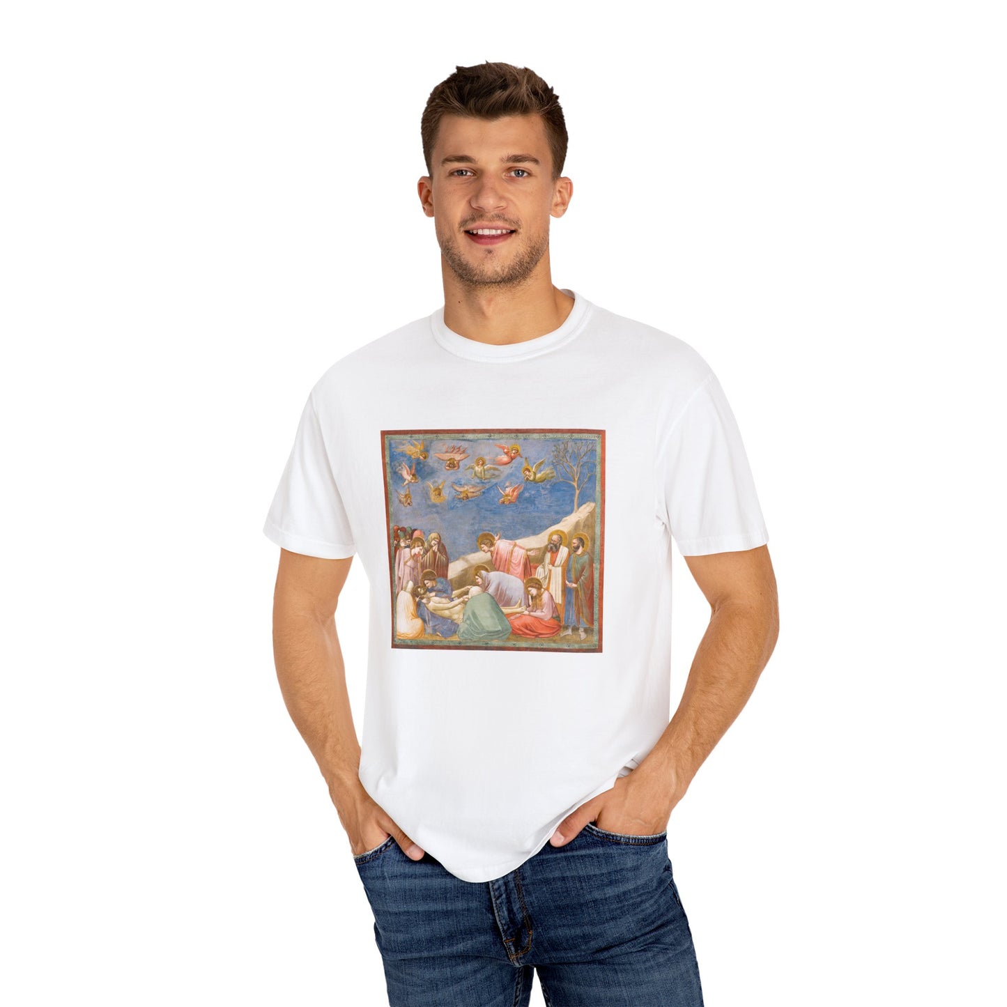 Lamentation by Giotto di Bondone (T-Shirt)
