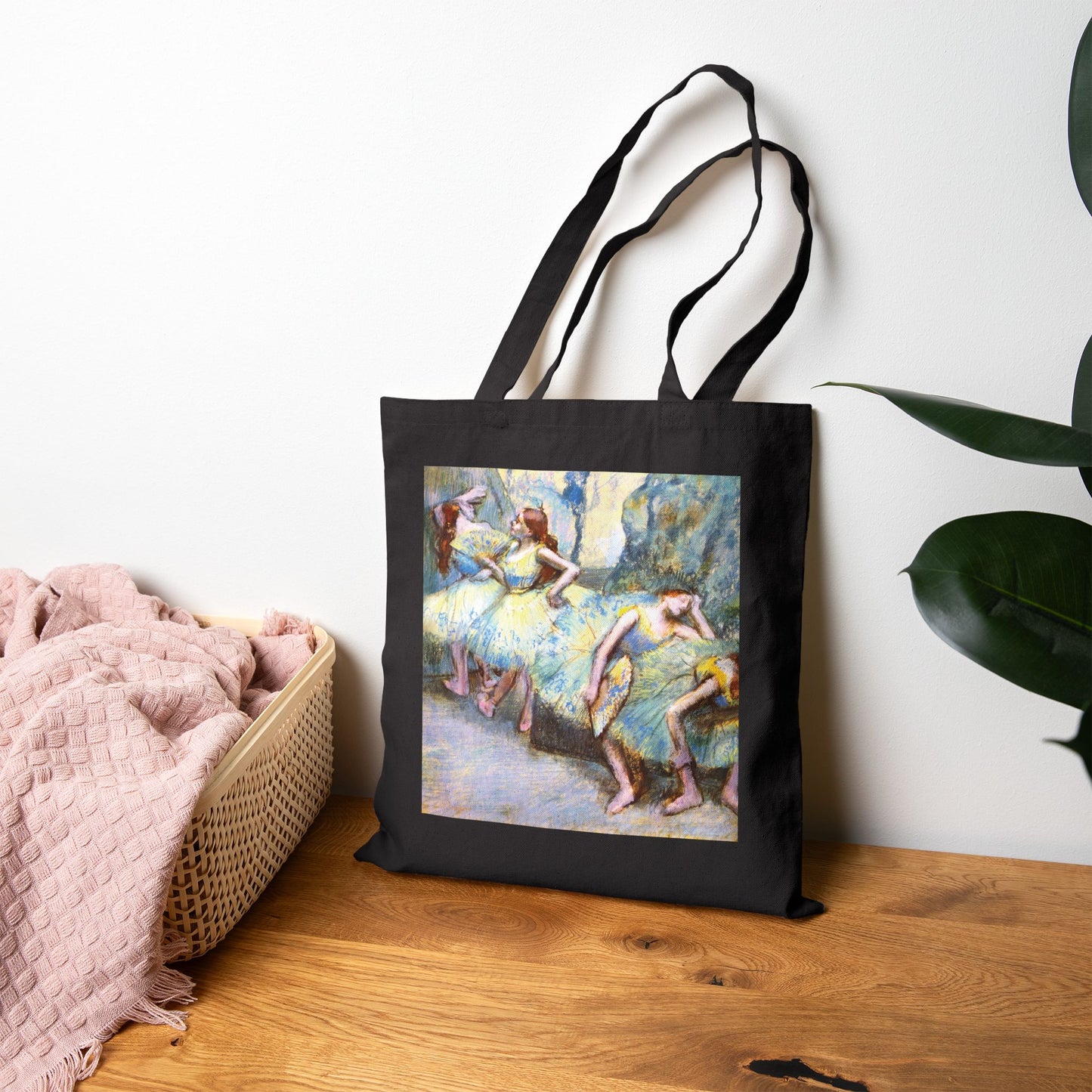 Ballet Dancers in the Wings by Edgar Degas (Tote)