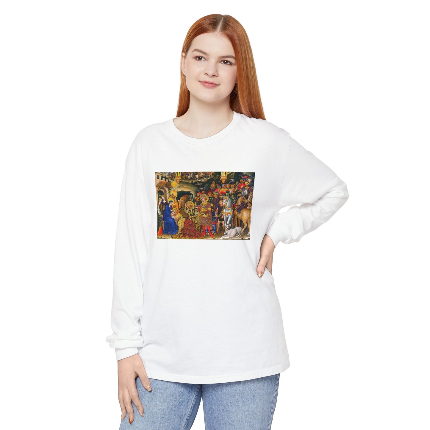 Adoration of the Magi by Gentile da Fabriano (Long Sleeve)