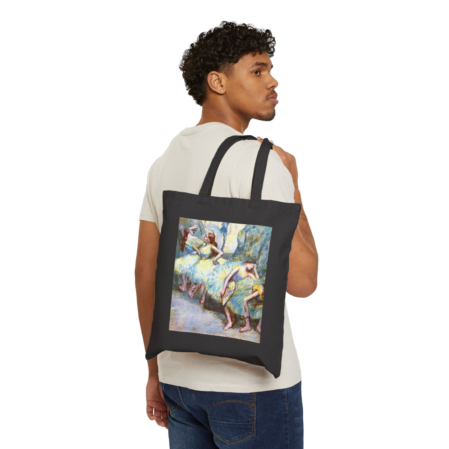 Ballet Dancers in the Wings by Edgar Degas (Tote)