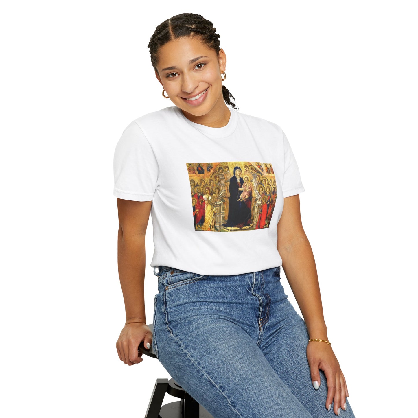 Maestà by Duccio di Buoninsegna (T-Shirt)