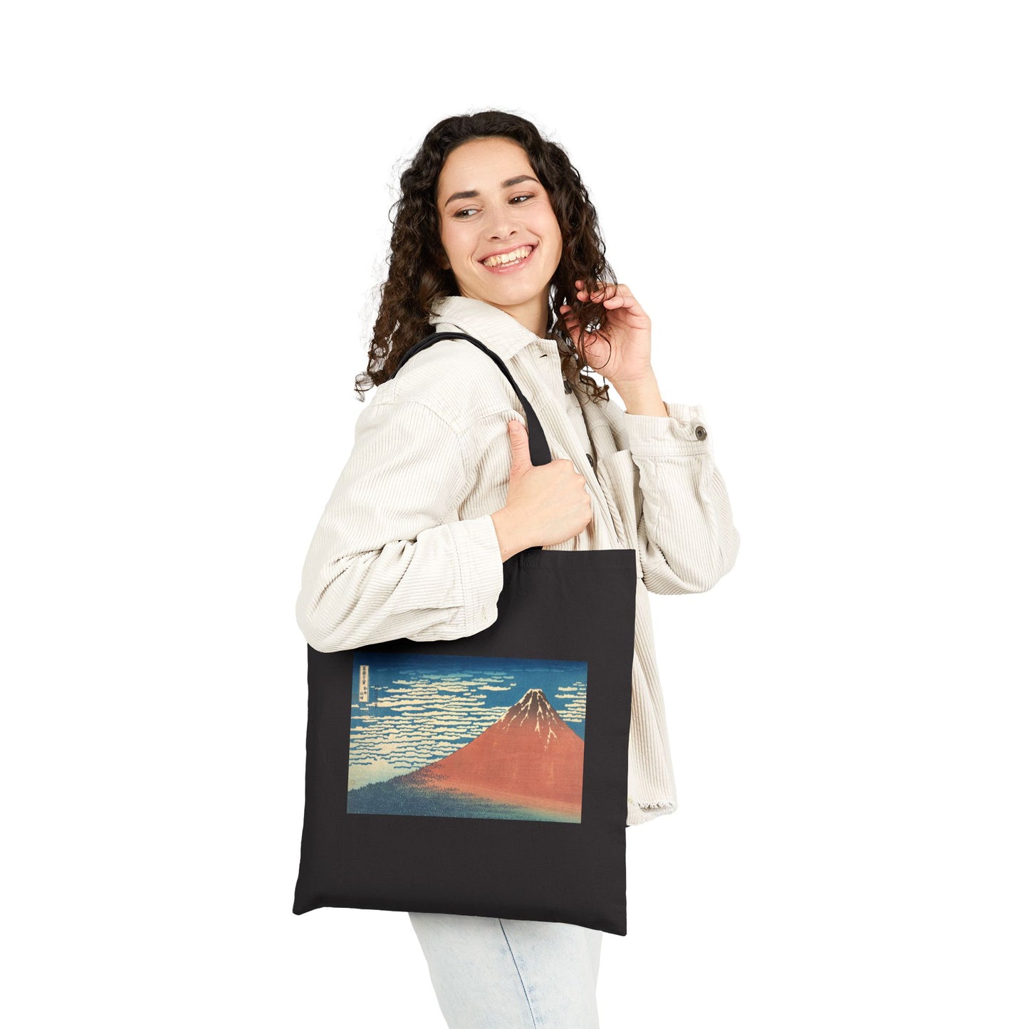 Fine Wind, Clear Morning by Katsushika Hokusai (Tote)