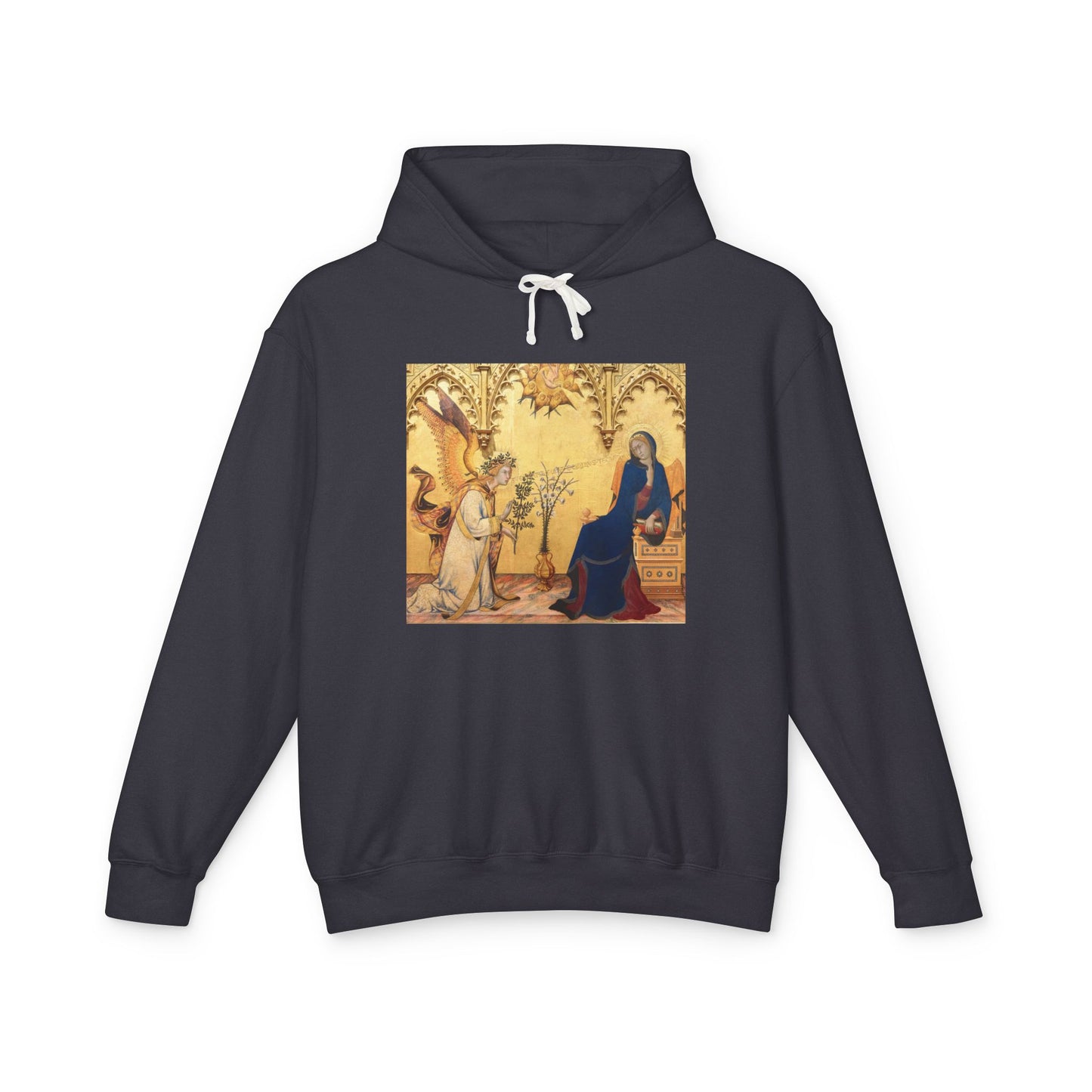 Annunciation by Simone Martini and Lippo Memmi (Hoodie)