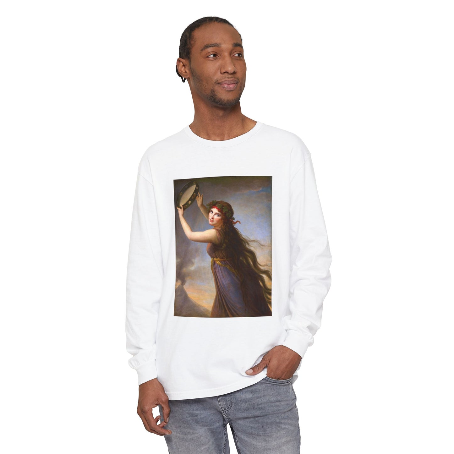 Lady Hamilton as a Bacchante by Madame Le Brun (Long Sleeve)