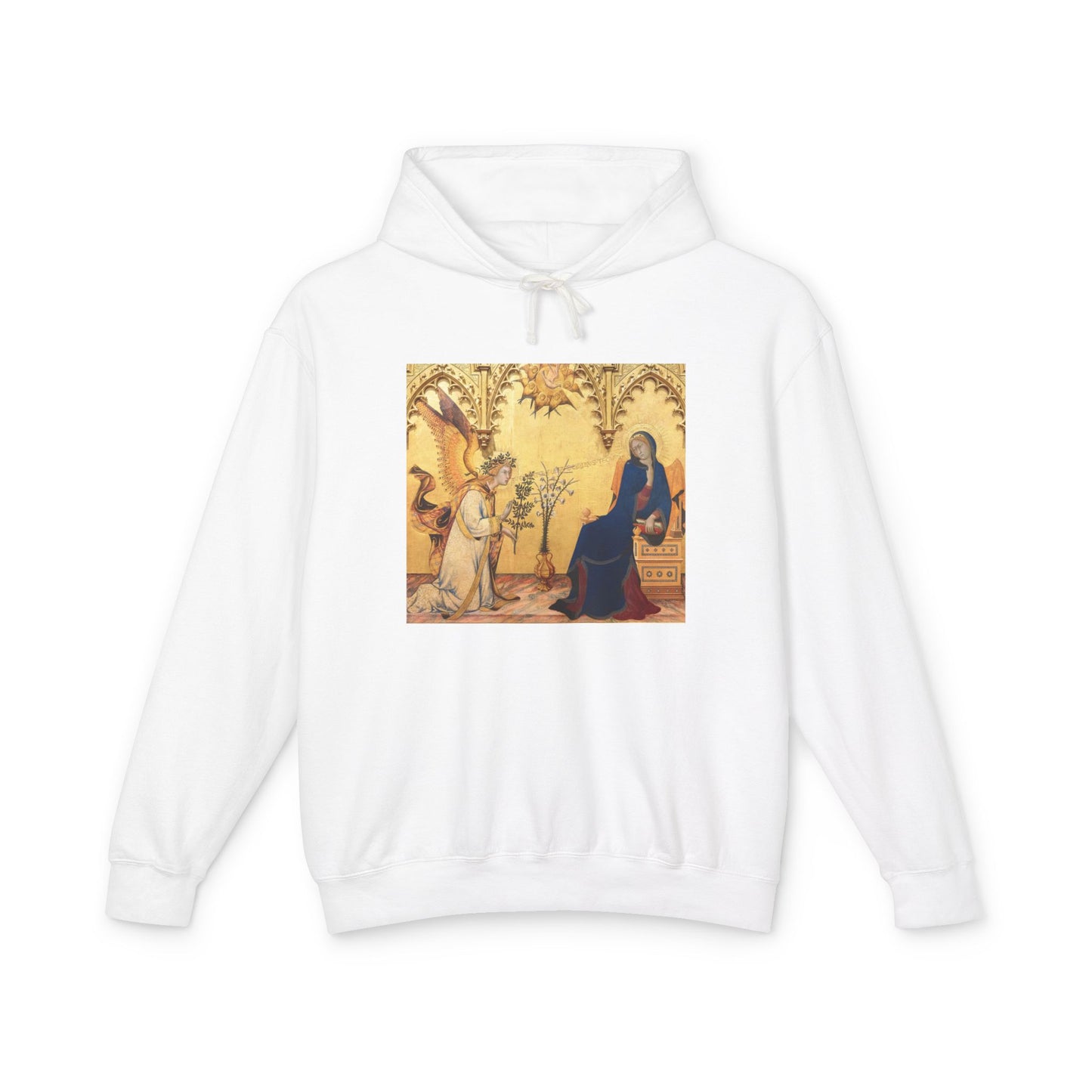 Annunciation by Simone Martini and Lippo Memmi (Hoodie)
