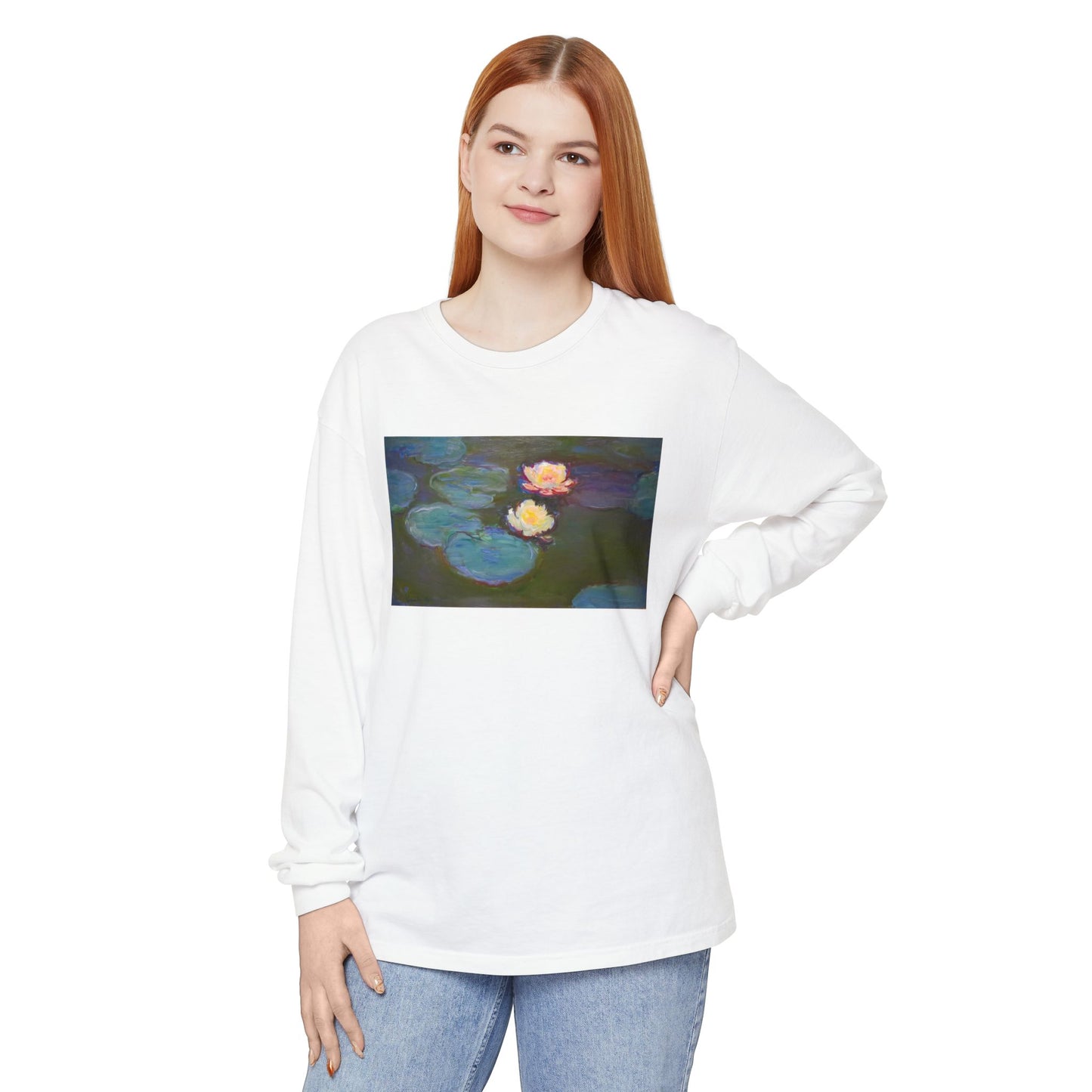 Water Lilies by Claude Monet (Long Sleeve)