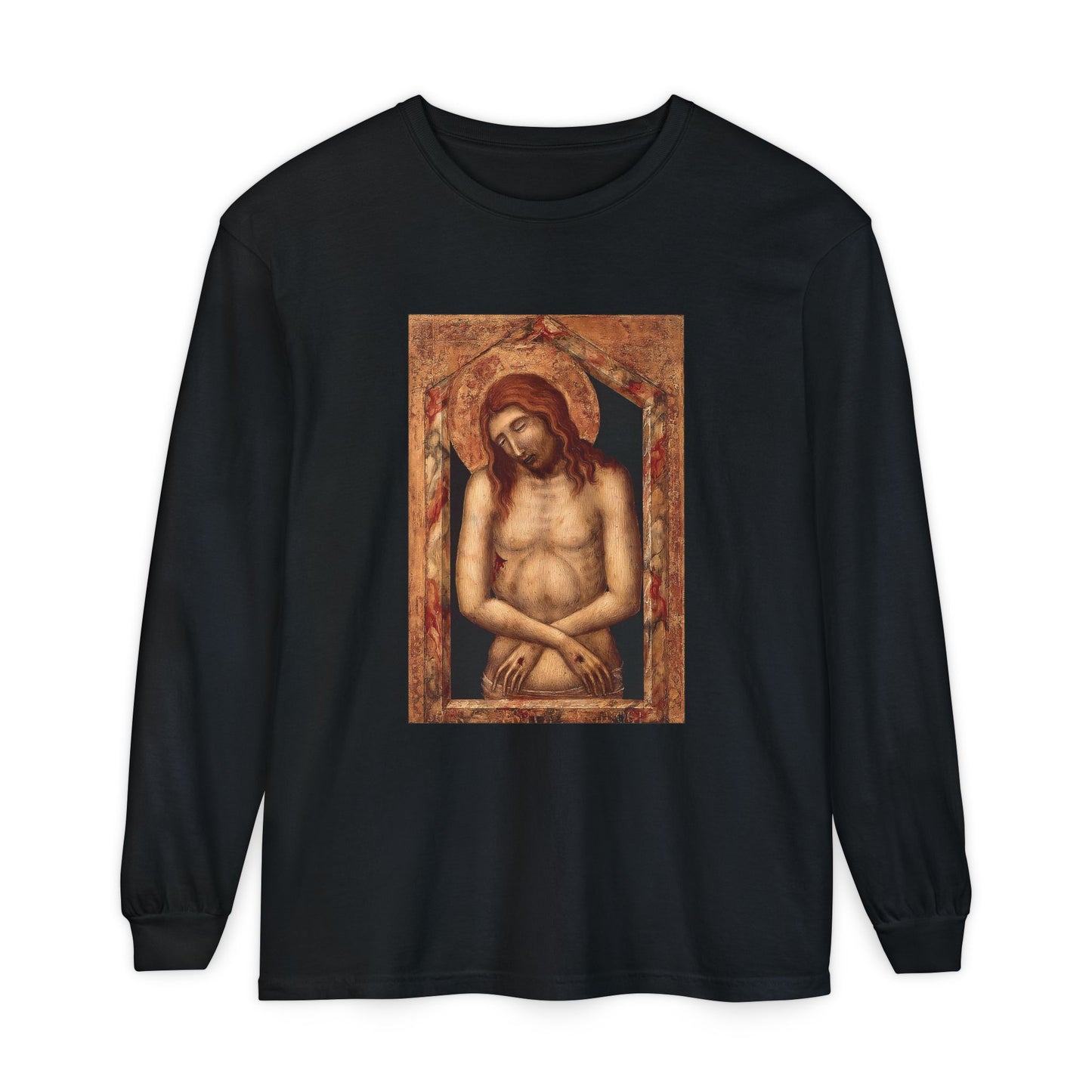 Man of Sorrow by Pietro Lorenzetti (Long Sleeve)