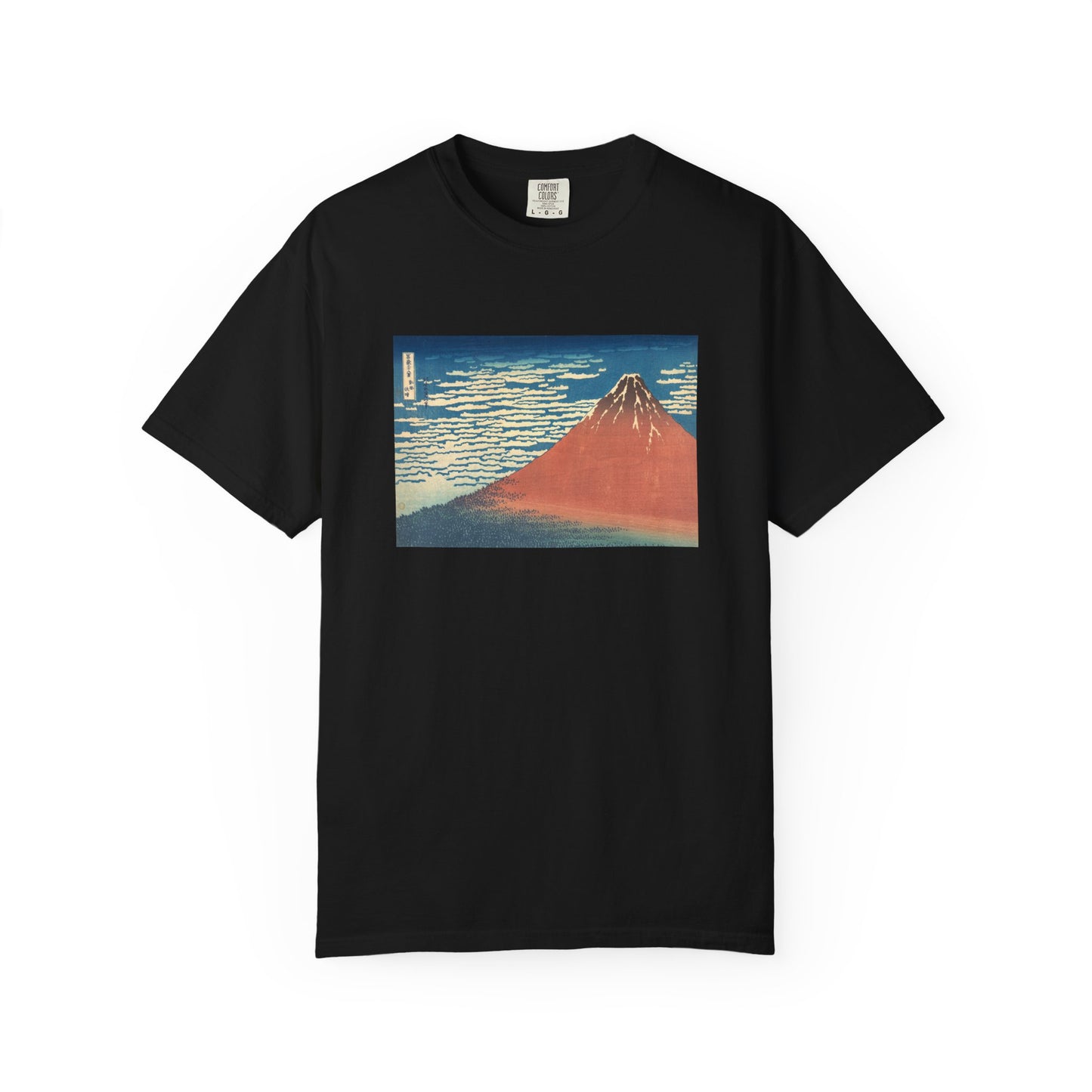 Fine Wind, Clear Morning by Katsushika Hokusai (T-Shirt)