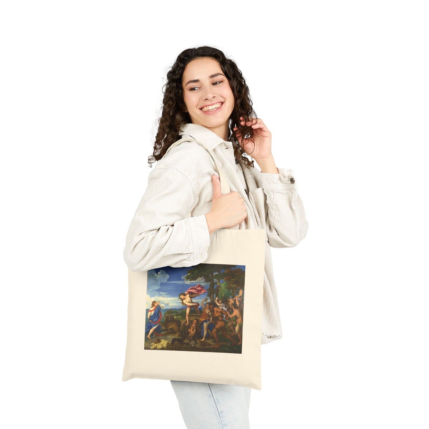 Bacchus and Ariadne by Titian (Tote)