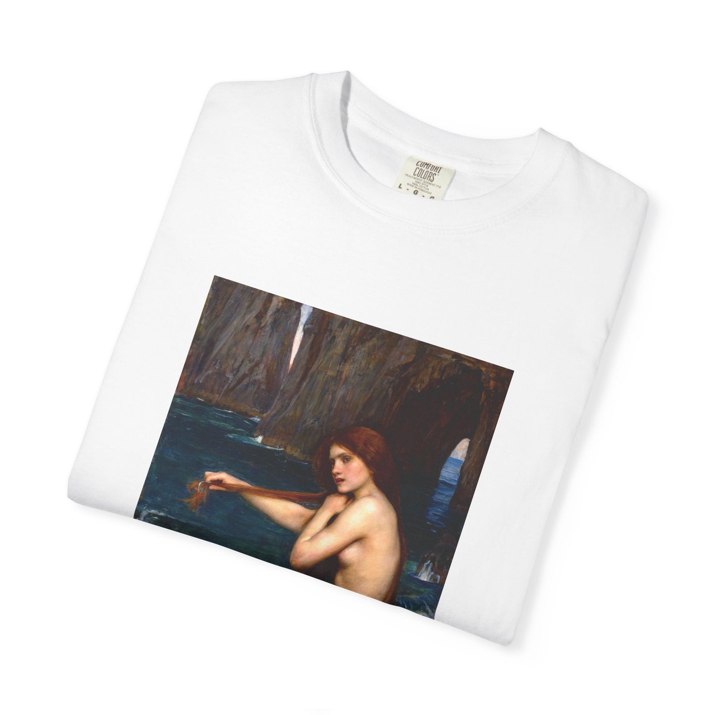 A Mermaid by John William Waterhouse (T-Shirt)
