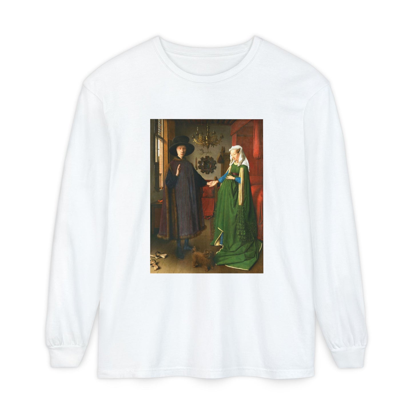 Arnolfini Portrait by Jan van Eyck (Long Sleeve)