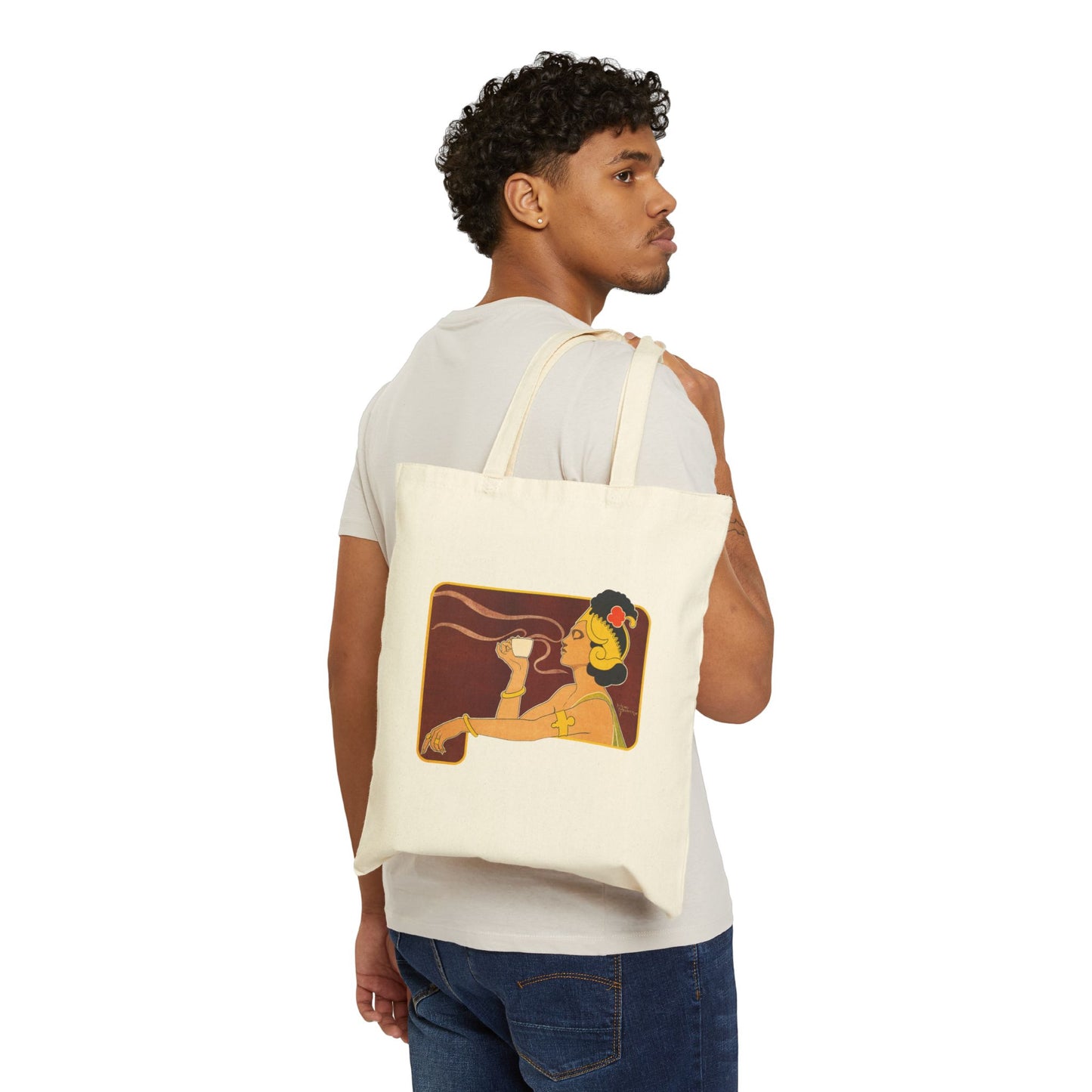 Café Rajah by Henri Meunier (Tote)