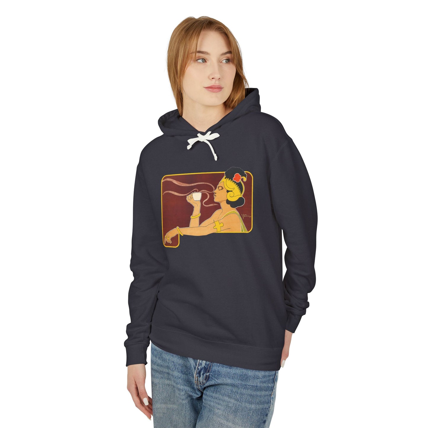 Café Rajah by Henri Meunier (Hoodie)