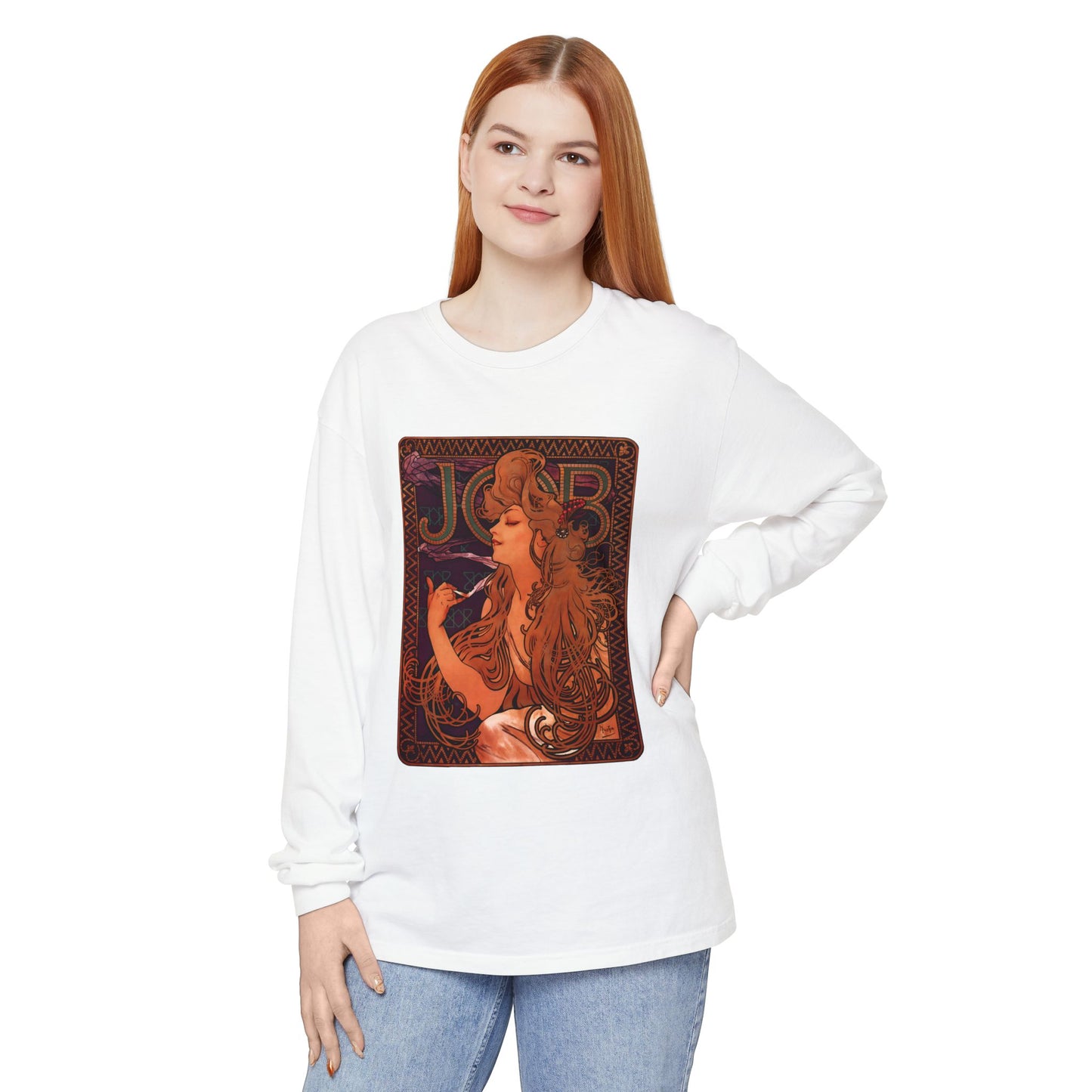 Job by Alphonse Mucha (Long Sleeve)