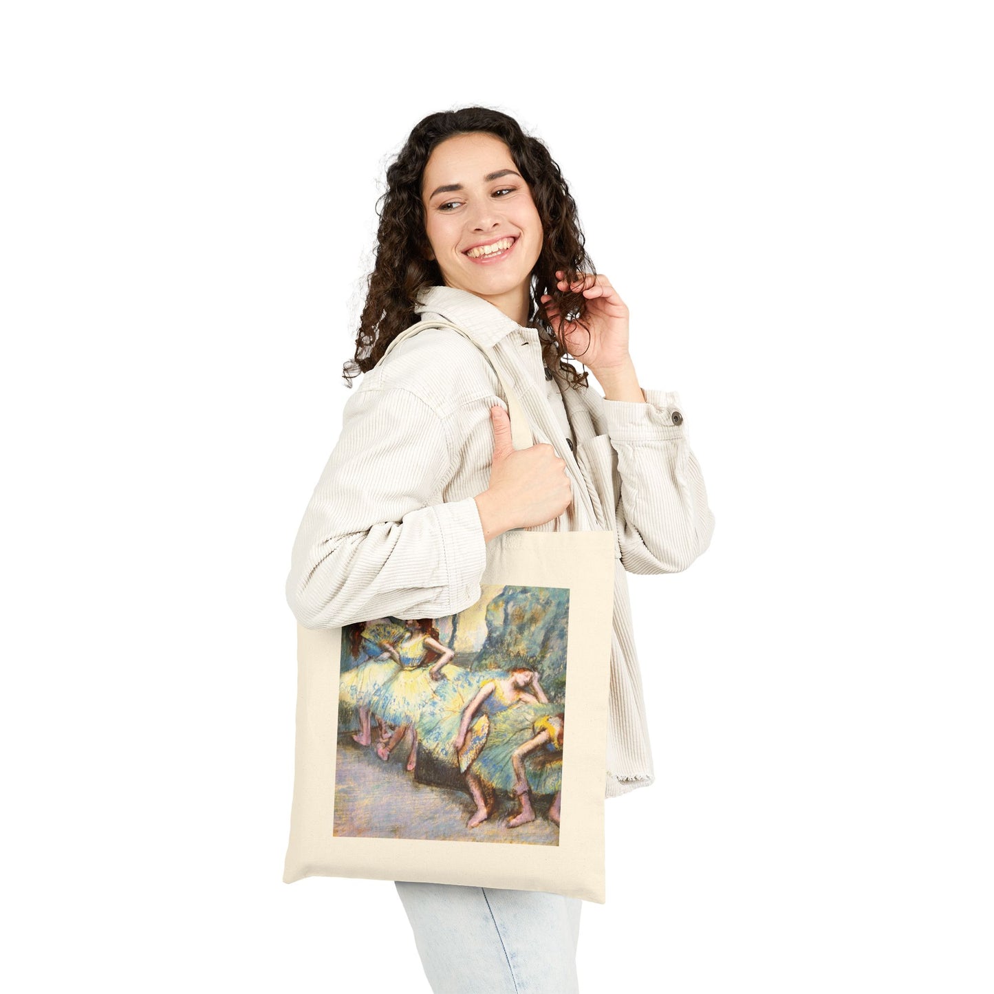 Ballet Dancers in the Wings by Edgar Degas (Tote)