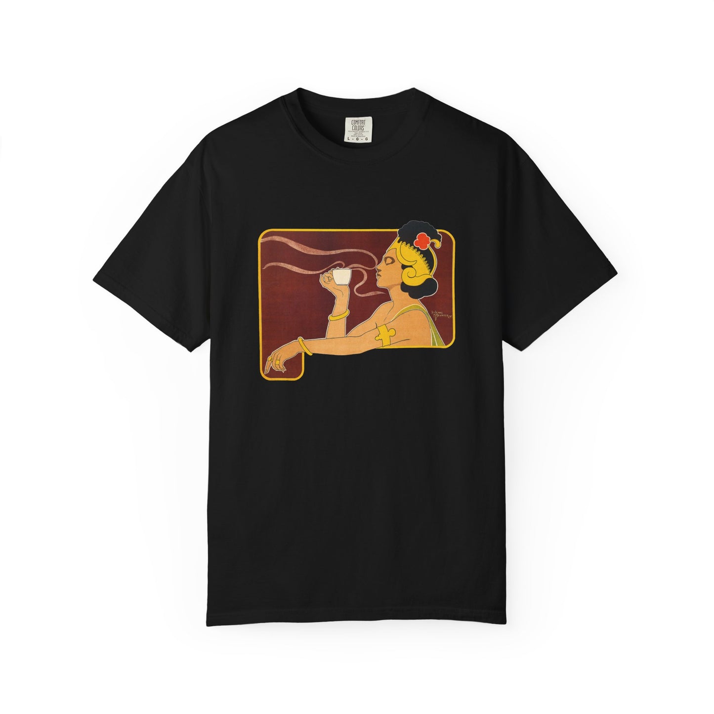 Café Rajah by Henri Meunier (T-Shirt)
