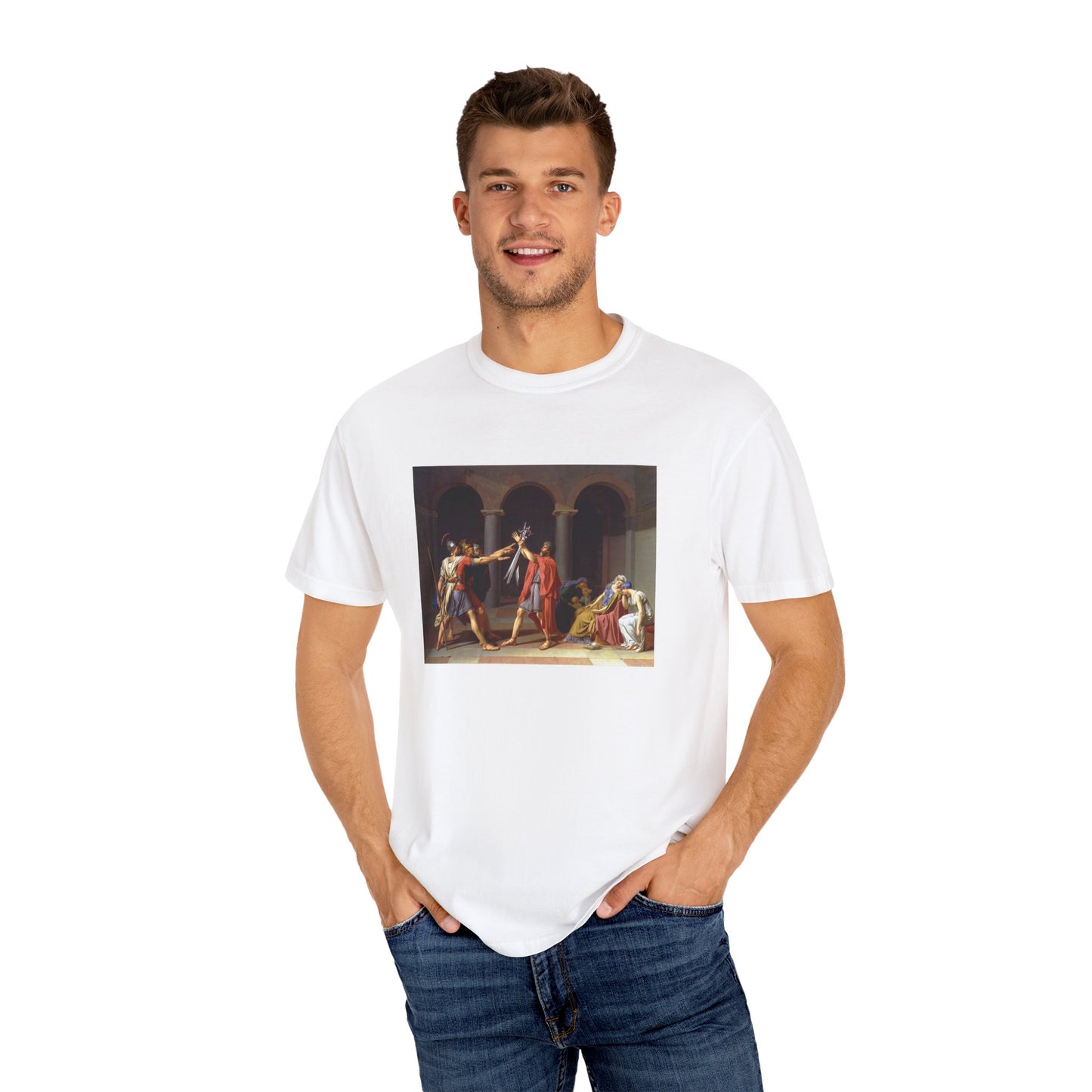 Oath of the Horatii by Jacques-Louis David (T-Shirt)