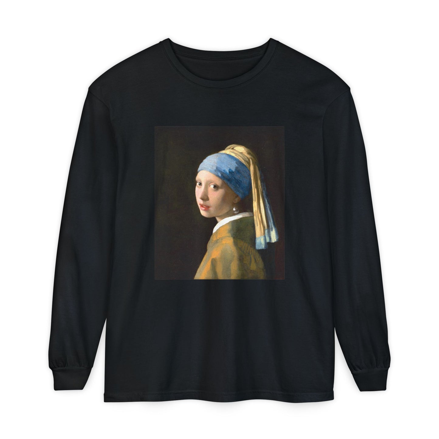 Girl with a Pearl Earring by Johannes Vermeer (Long Sleeve)