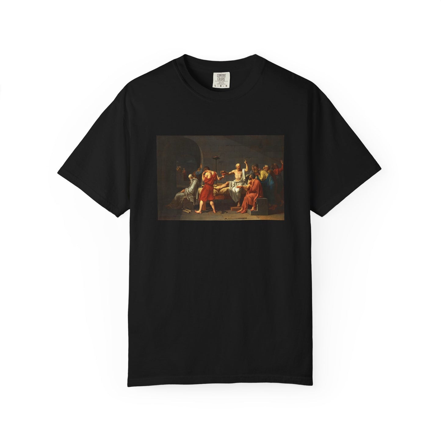 The Death of Socrates by Jacques-Louis David (T-Shirt)