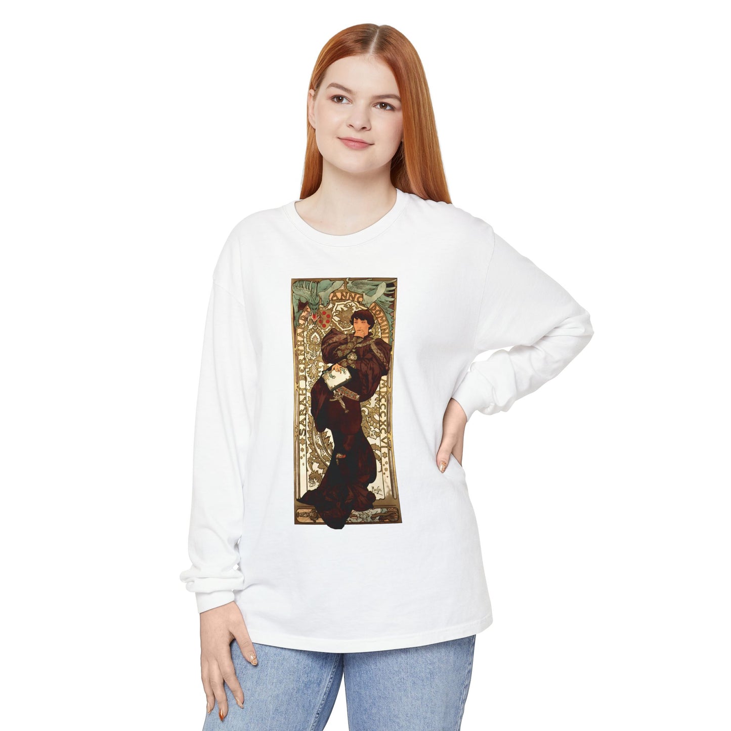 Lorenzaccio by Alphonse Mucha (Long Sleeve)