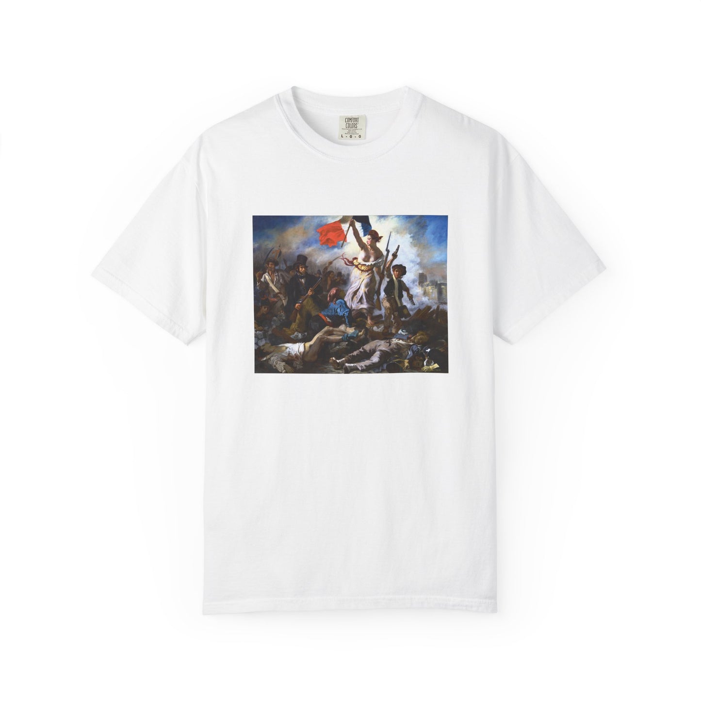 Liberty Leading the People by Eugène Delacroix (T-Shirt)