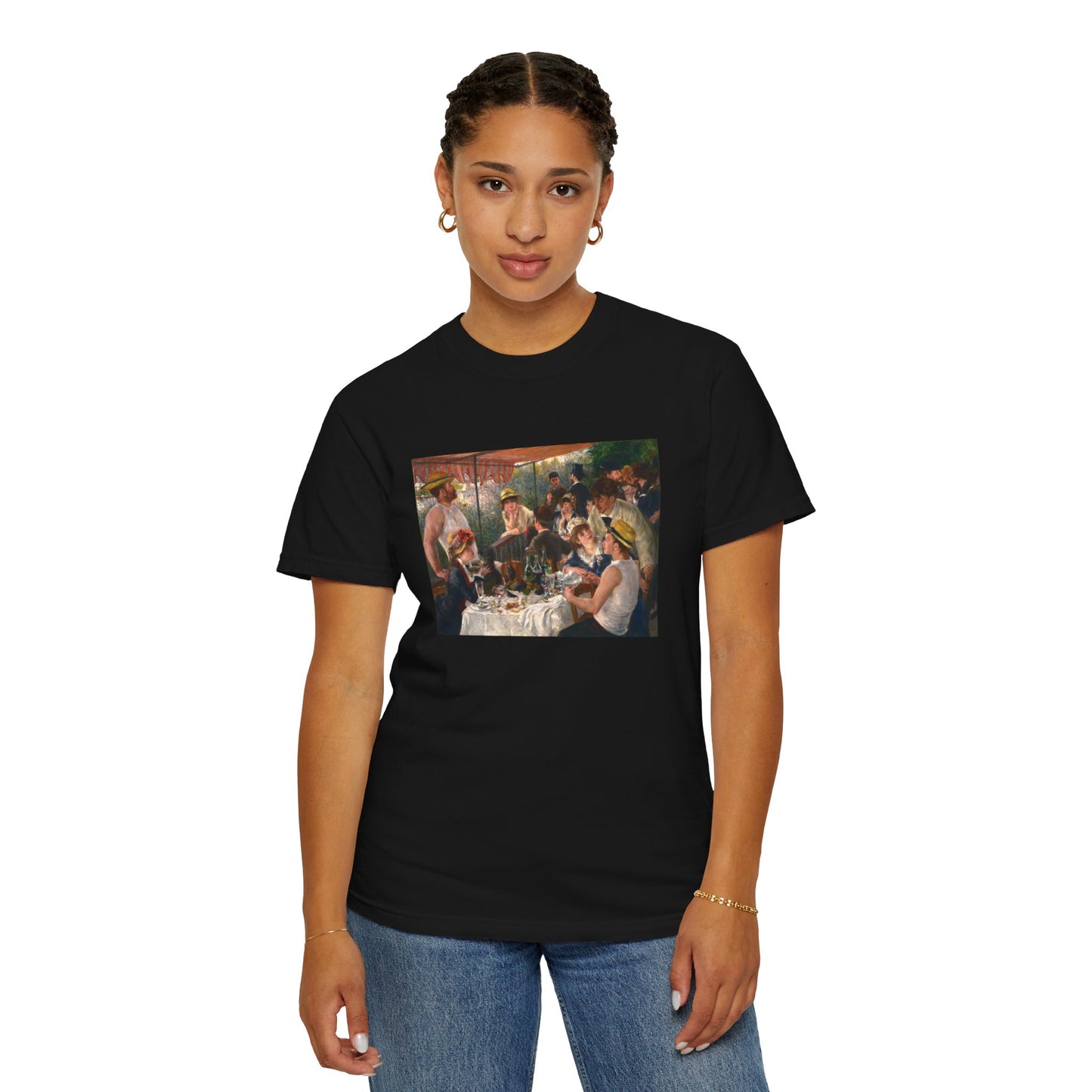 Luncheon of the Boating Party by Pierre-Auguste Renoir (T-Shirt)