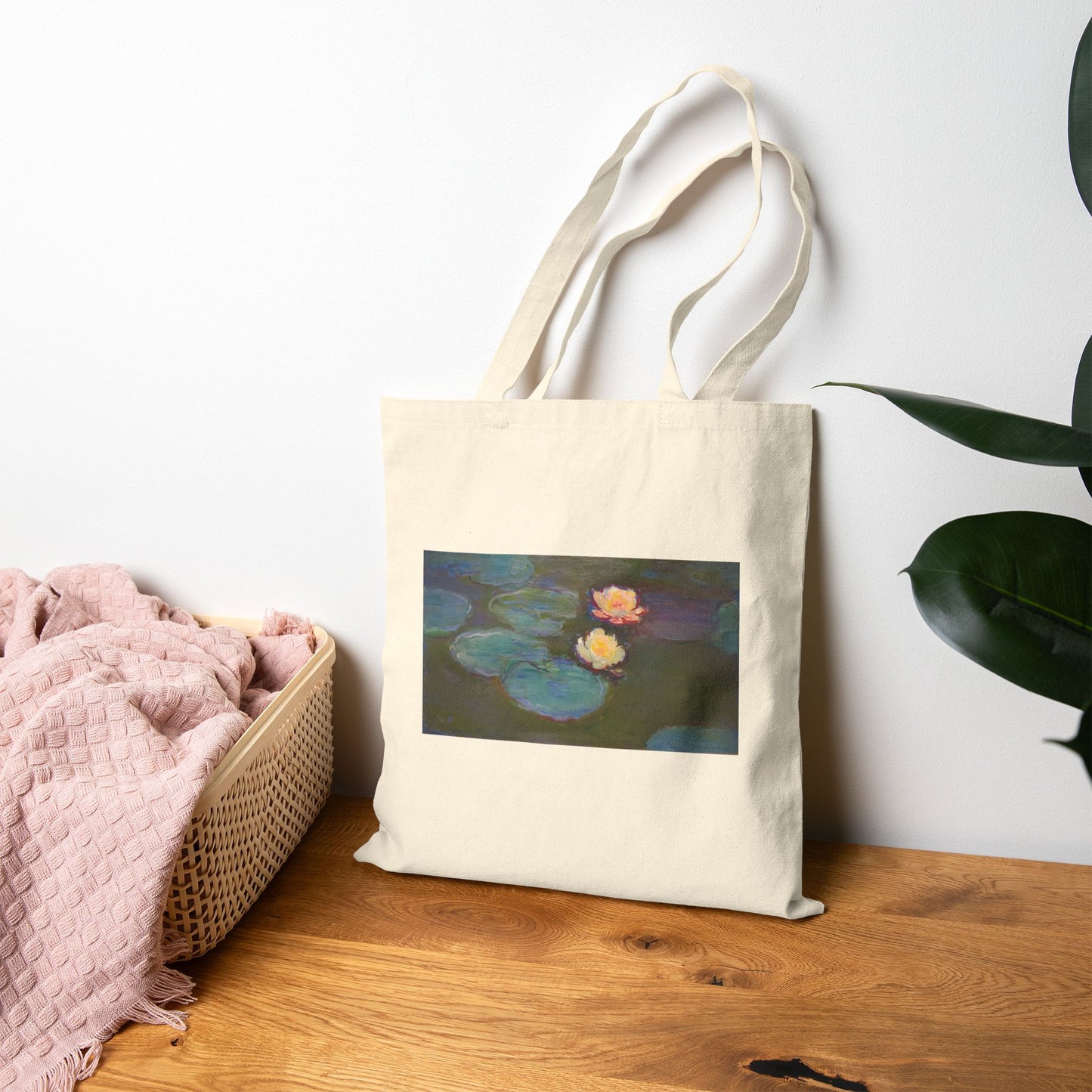 Water Lilies by Claude Monet (Tote)