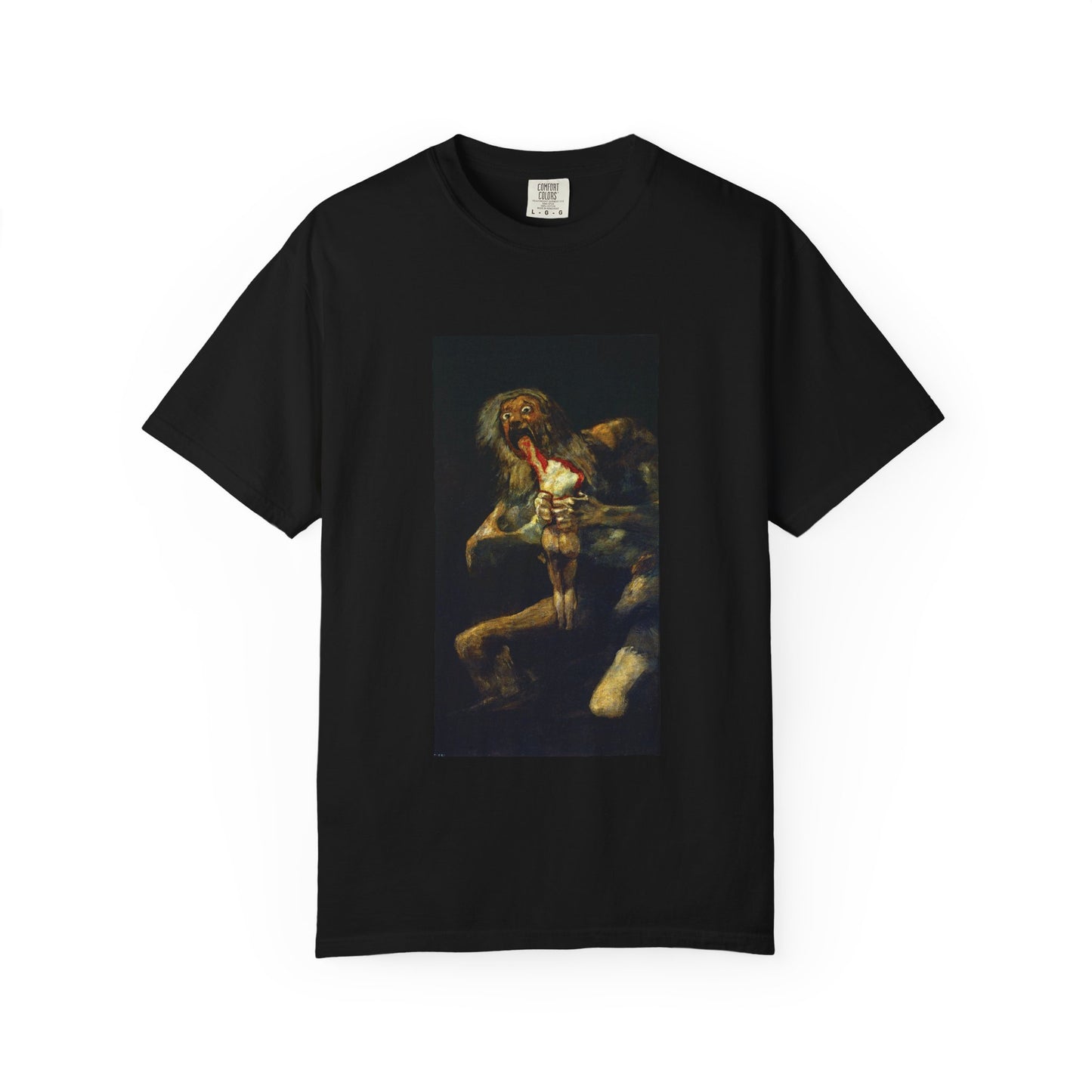 Saturn Devouring His Son by Francisco Goya (T-Shirt)