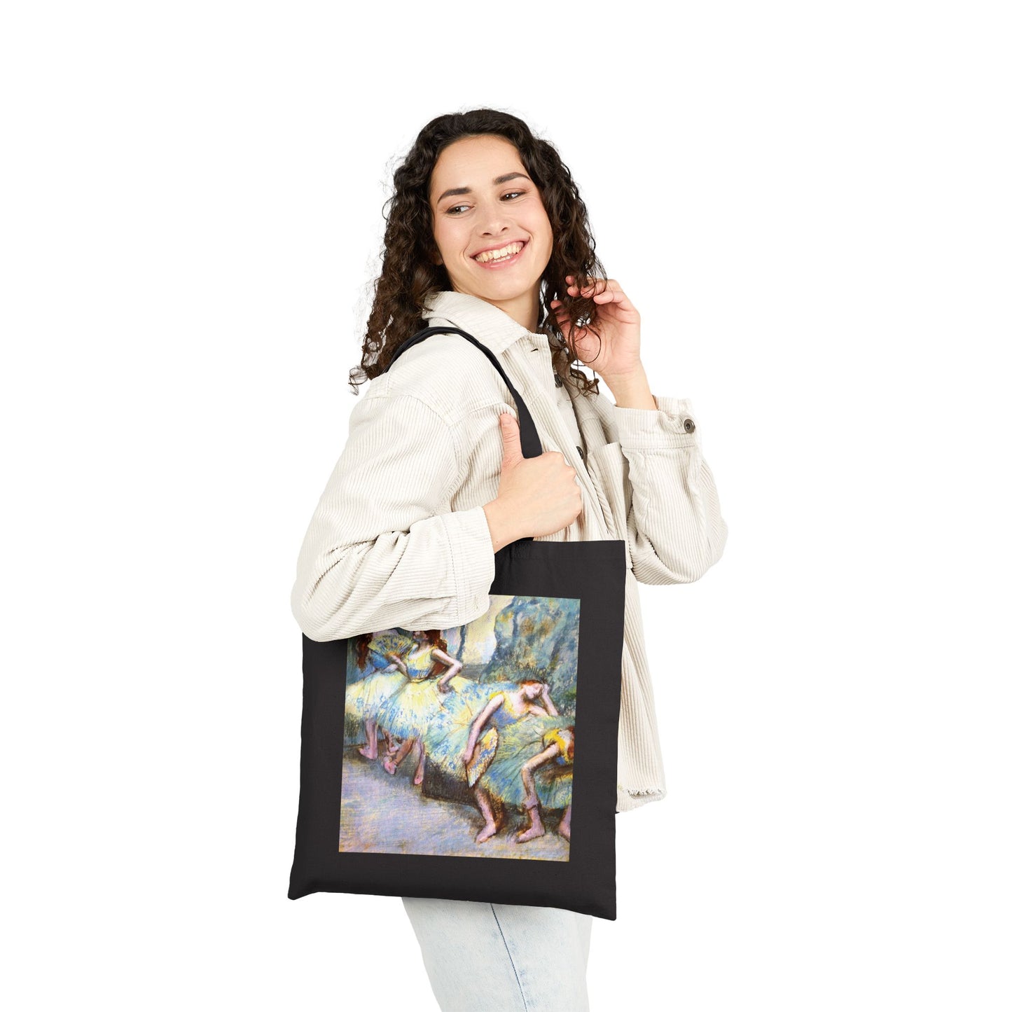 Ballet Dancers in the Wings by Edgar Degas (Tote)