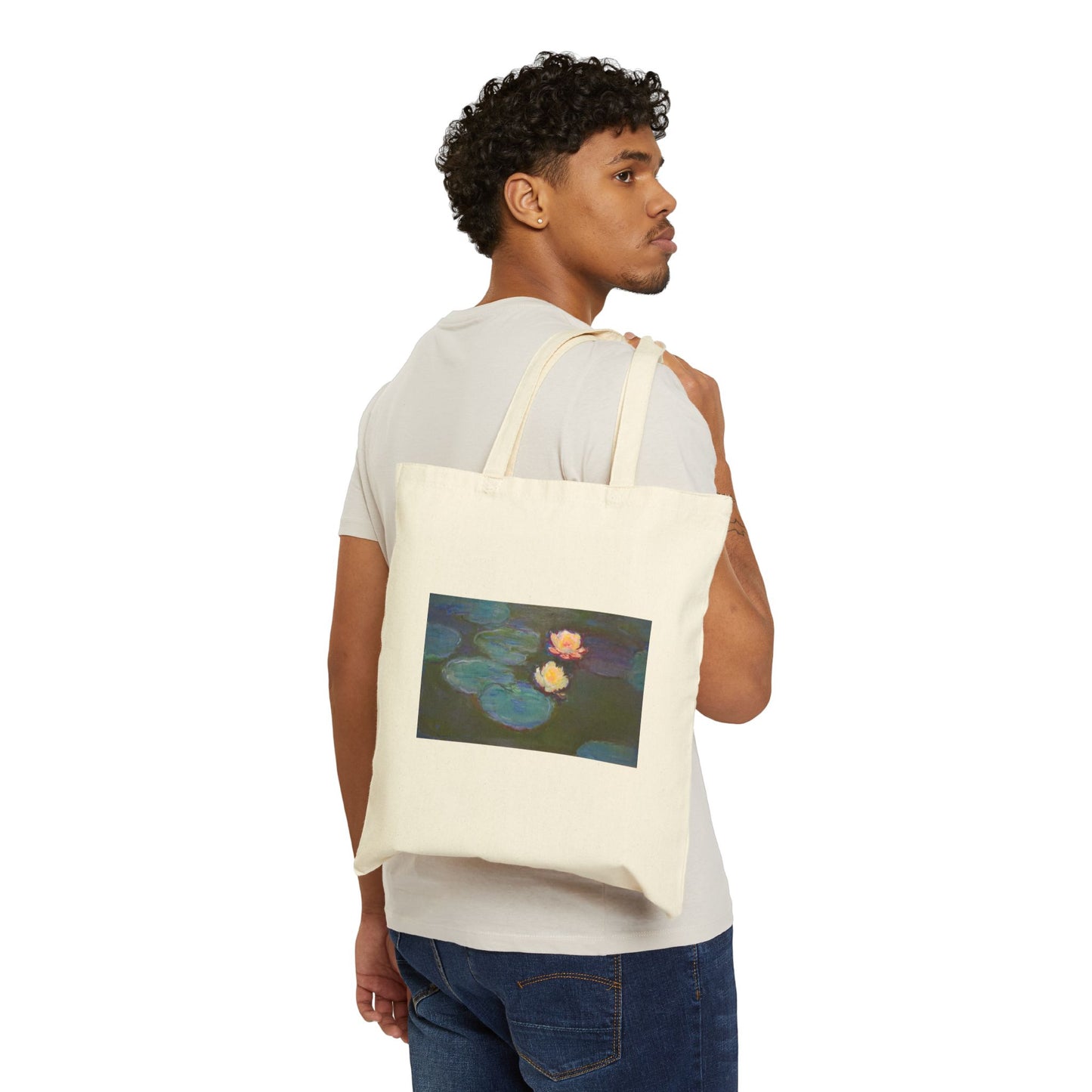 Water Lilies by Claude Monet (Tote)