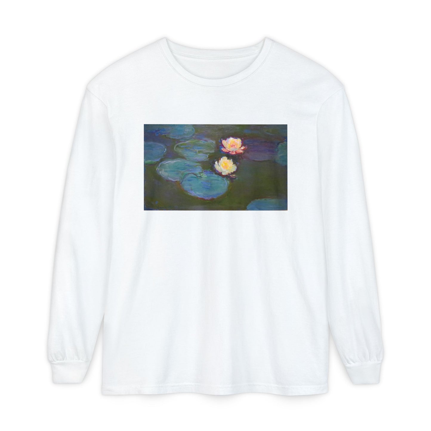 Water Lilies by Claude Monet (Long Sleeve)