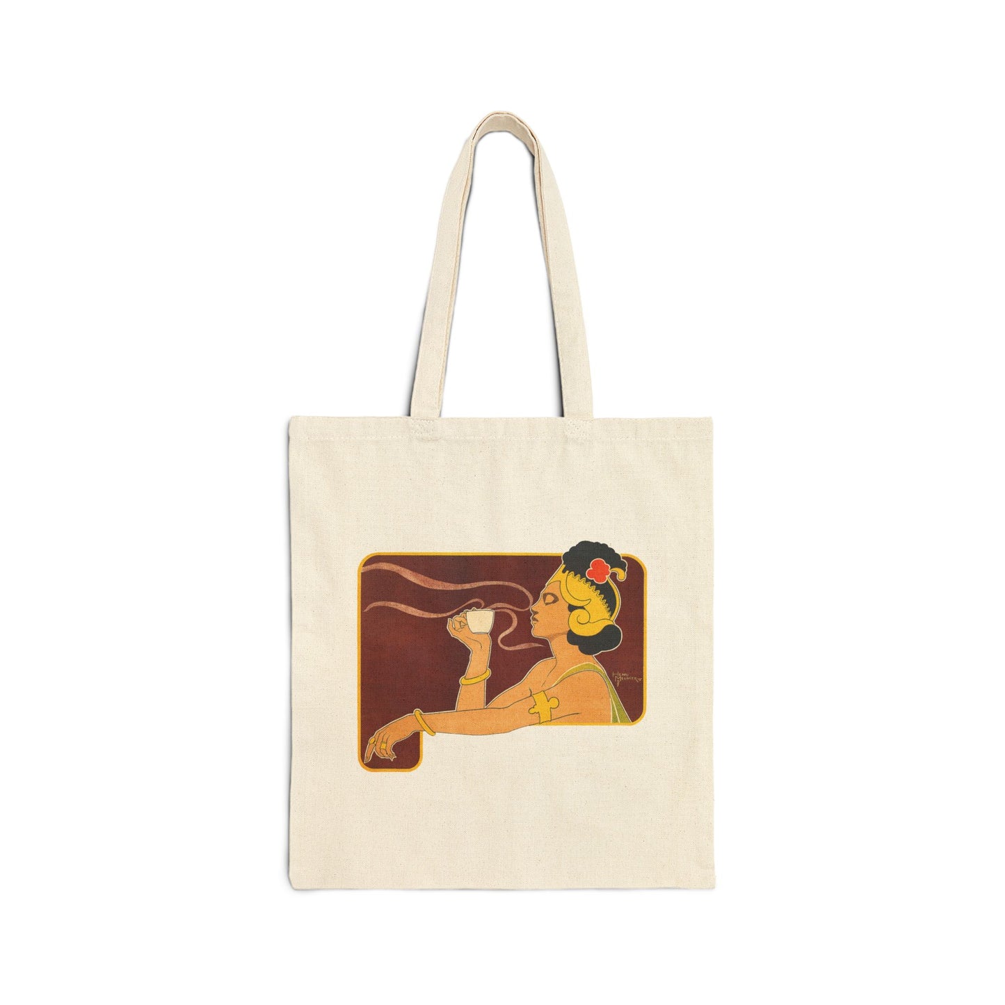Café Rajah by Henri Meunier (Tote)