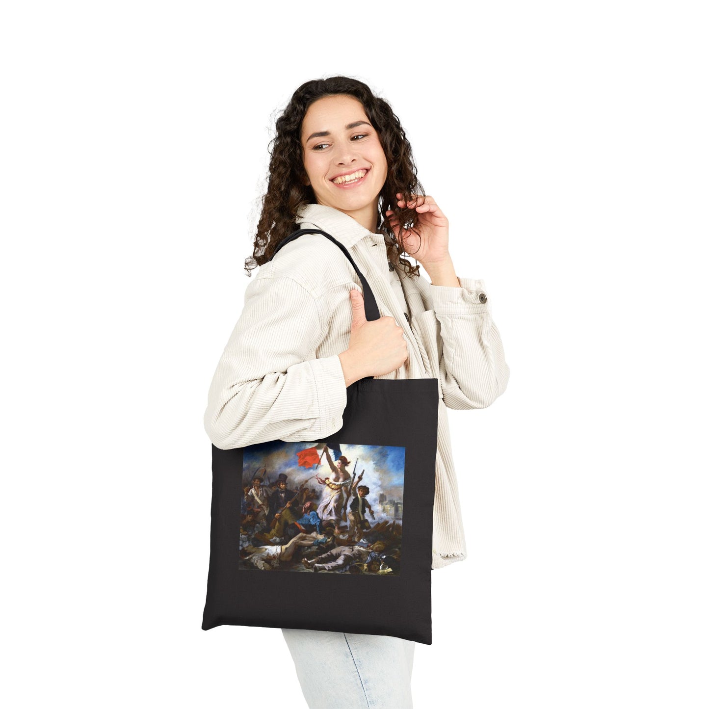 Liberty Leading the People by Eugène Delacroix (Tote)